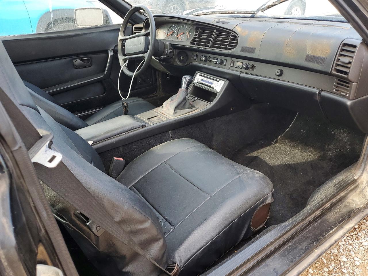 1985 Porsche 944 Black vin: WP0AA0949FN457778