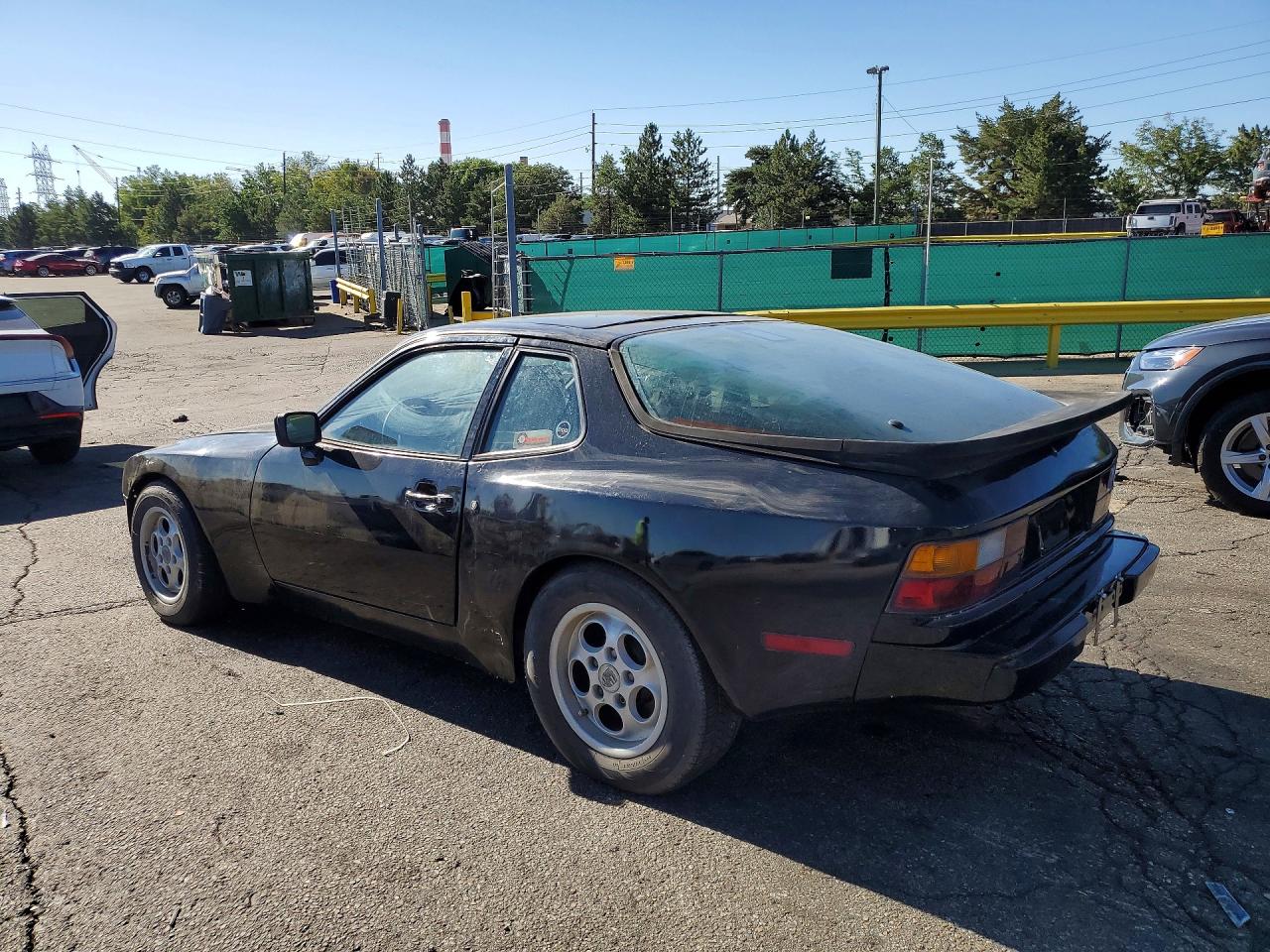 1985 Porsche 944 Black vin: WP0AA094XFN441312