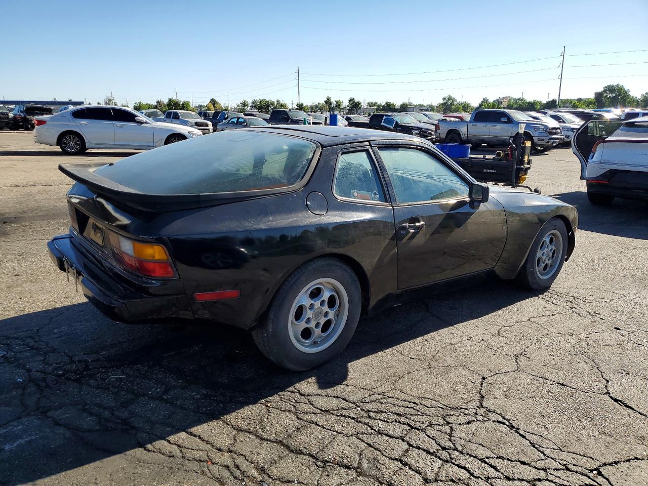 1985 Porsche 944 Black vin: WP0AA094XFN441312