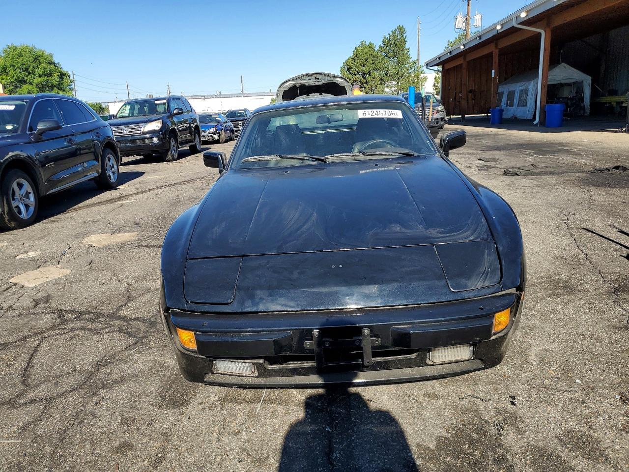 1985 Porsche 944 Black vin: WP0AA094XFN441312