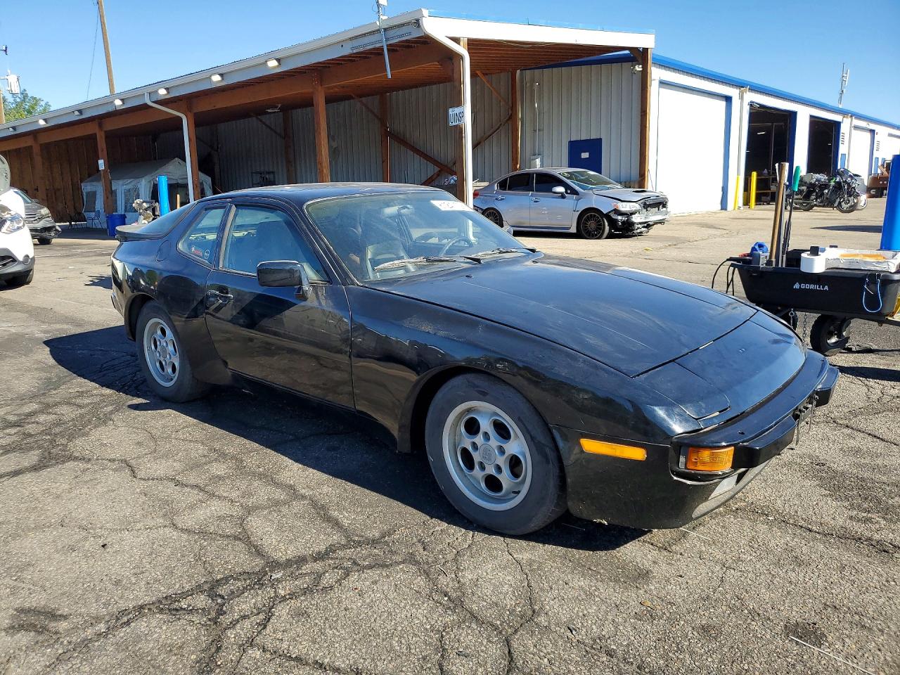 1985 Porsche 944 Black vin: WP0AA094XFN441312