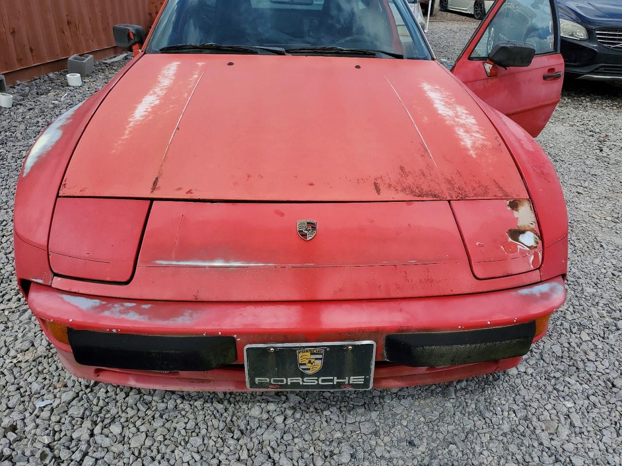 1987 Porsche 944 S Red vin: WP0AA094XHN452527