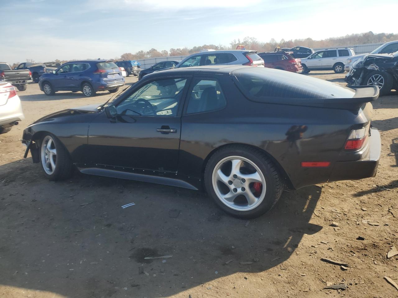 1989 Porsche 944 Black vin: WP0AA094XKN450431