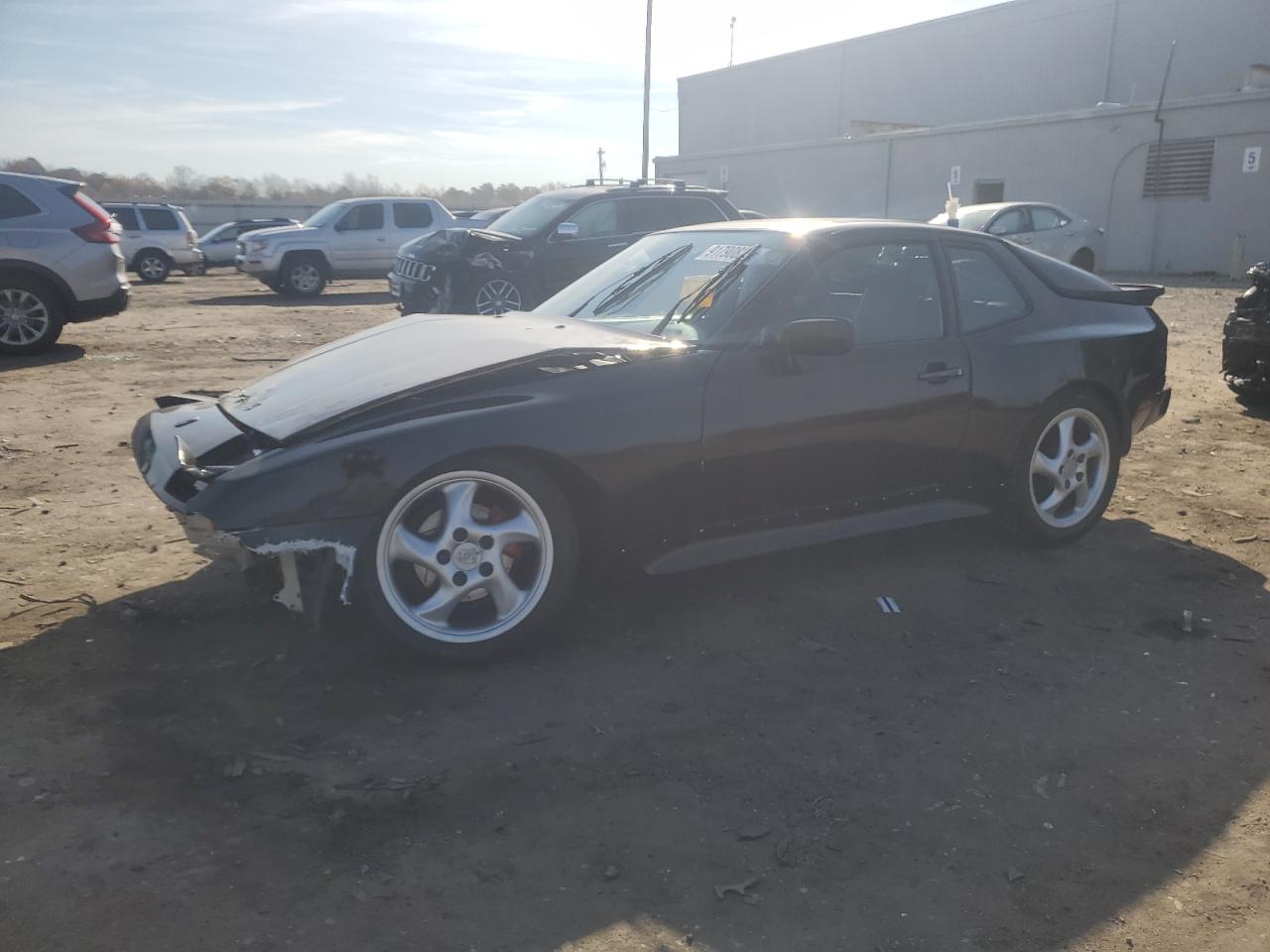 1989 Porsche 944 Black vin: WP0AA094XKN450431