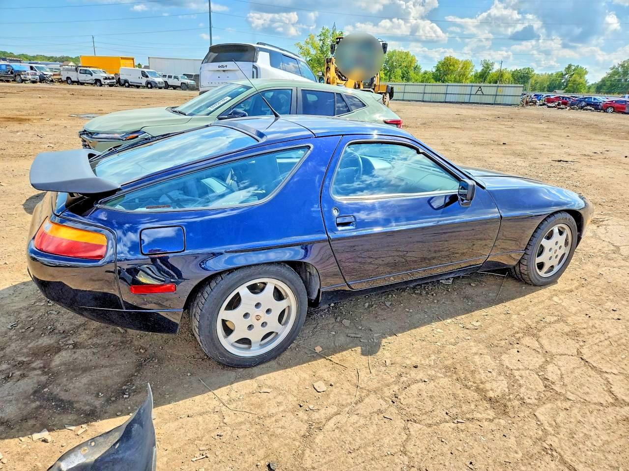 1991 Porsche 928 S-4 Blue vin: WP0AA2927MS810267