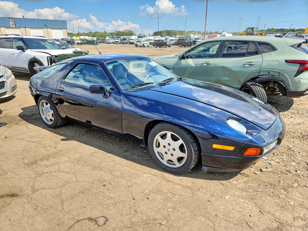 1991 Porsche 928 S-4 Blue vin: WP0AA2927MS810267