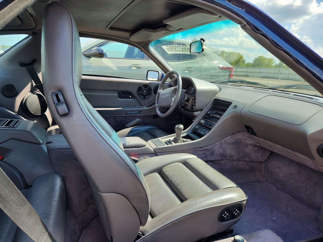 1991 Porsche 928 S-4 Blue vin: WP0AA2927MS810267