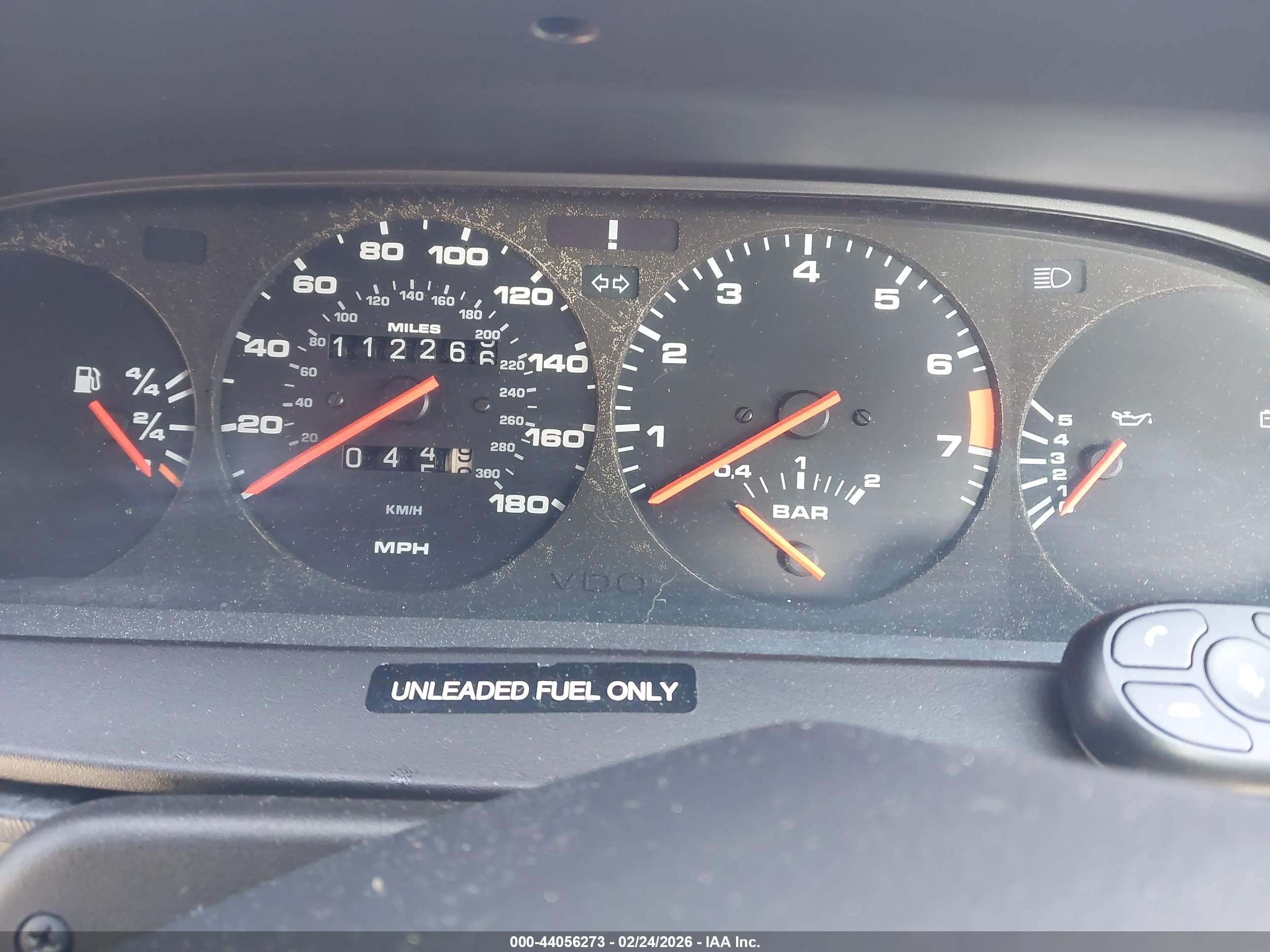 1989 Porsche 944   Blue vin: WP0AA2955KN150252