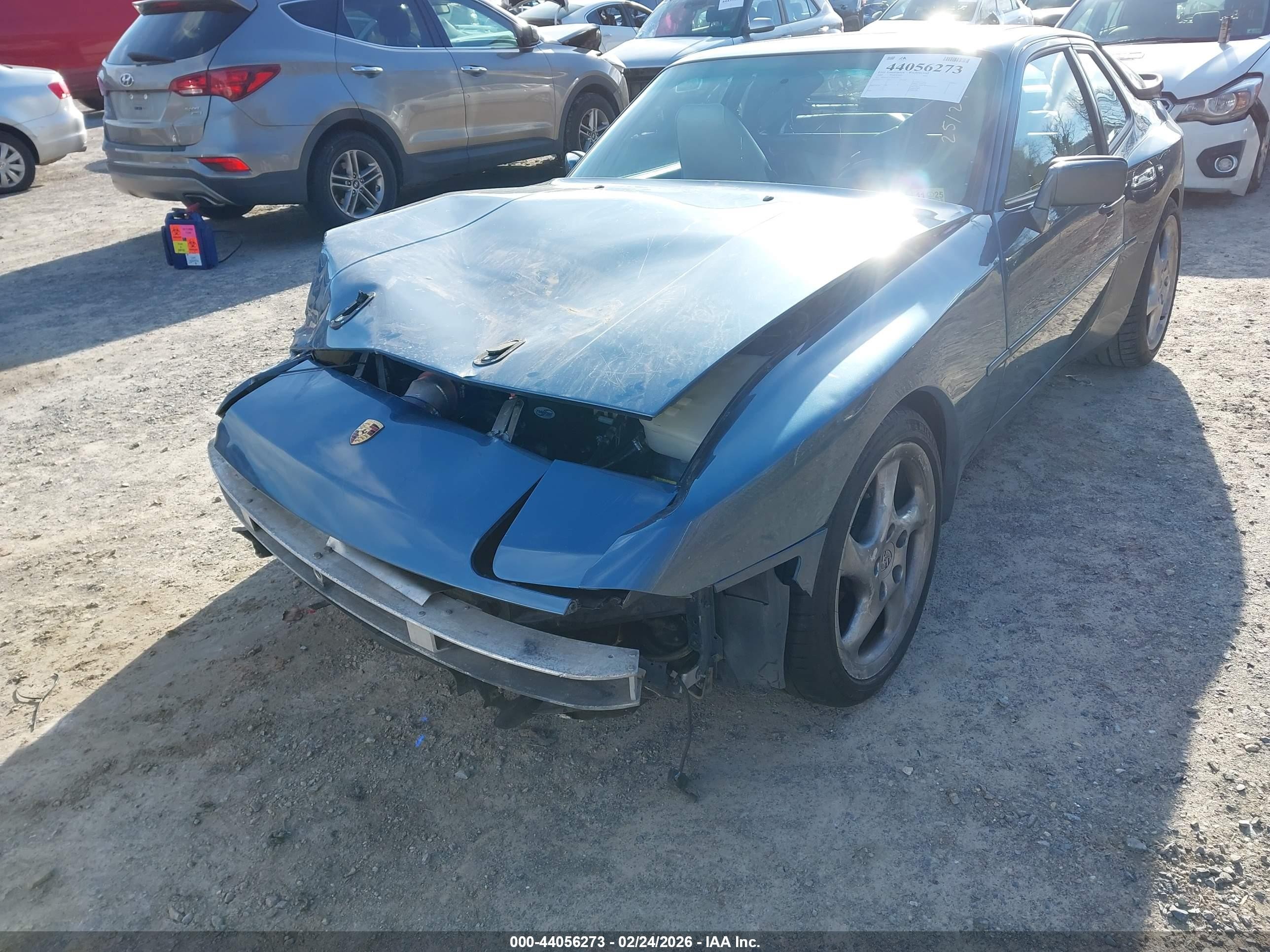 1989 Porsche 944   Blue vin: WP0AA2955KN150252