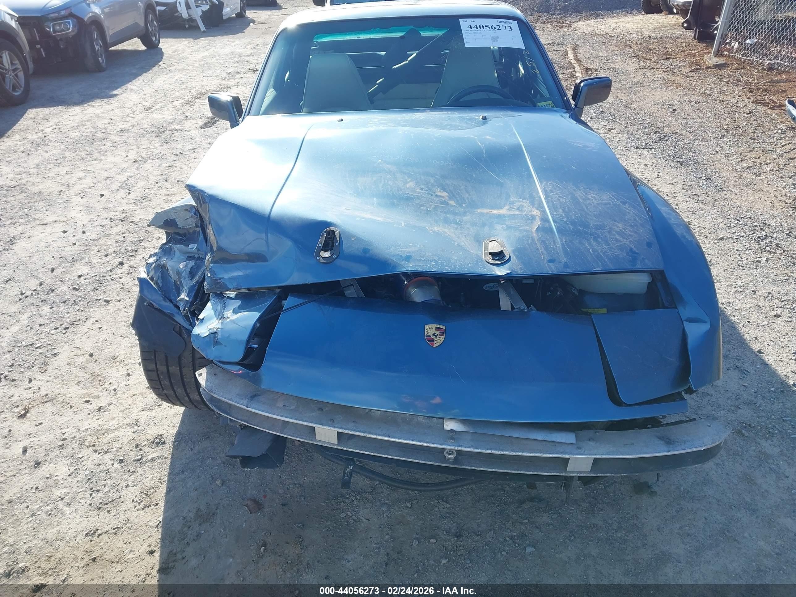 1989 Porsche 944   Blue vin: WP0AA2955KN150252
