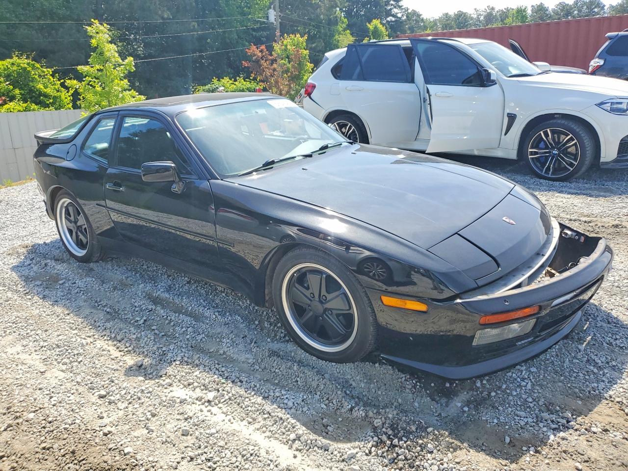 1987 Porsche 944 Black vin: WP0AA2957HN150536