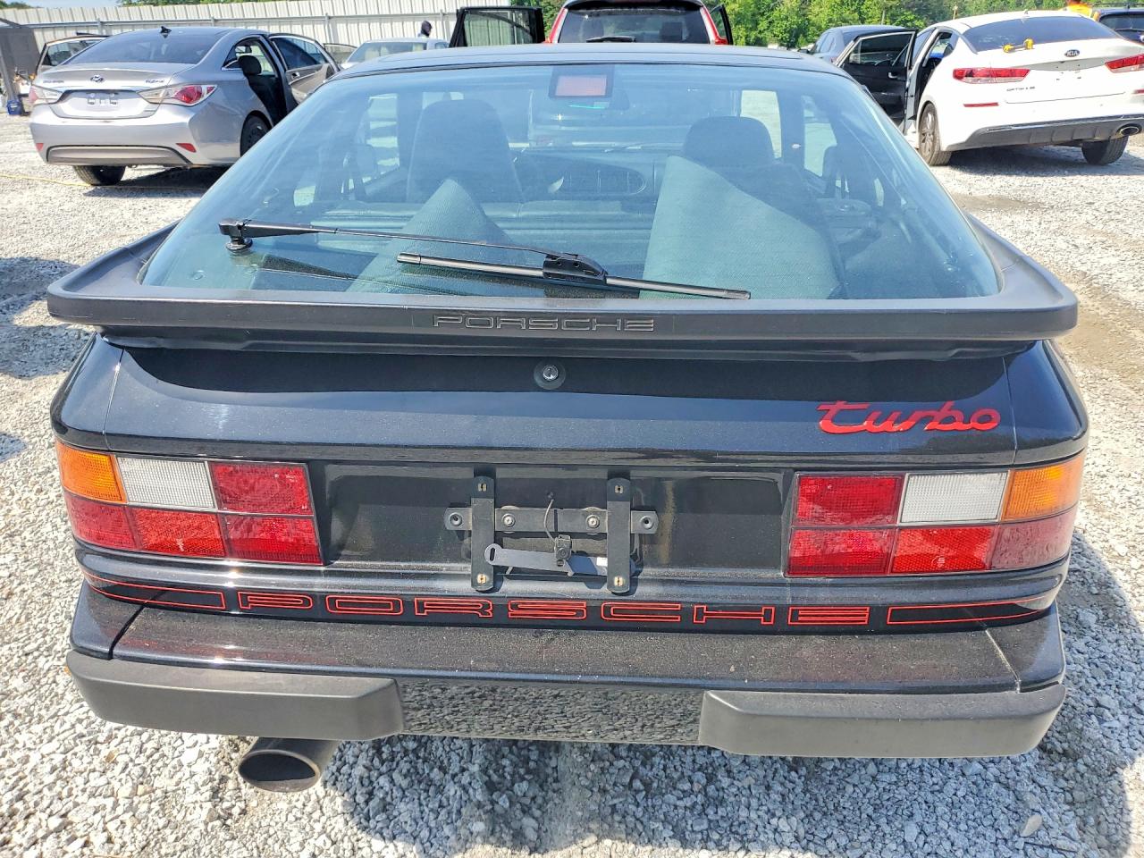1987 Porsche 944 Black vin: WP0AA2957HN150536