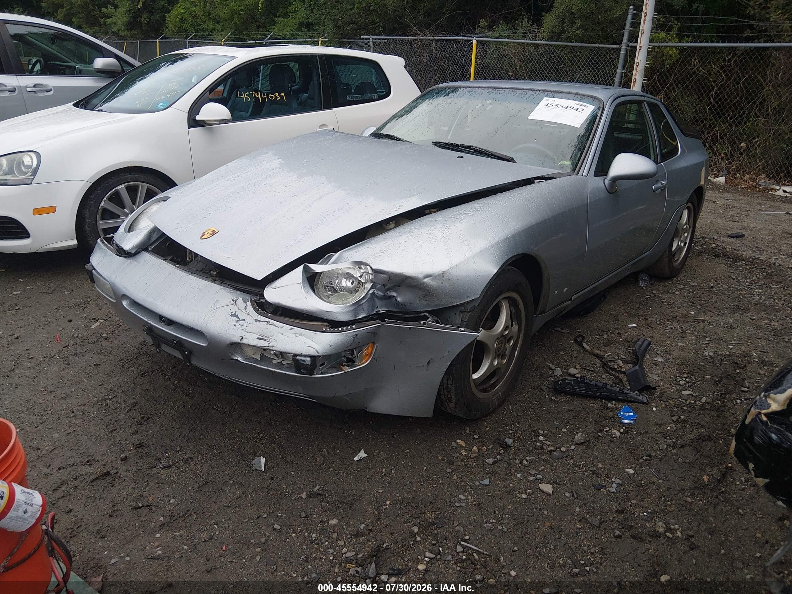 1995 Porsche 968   Silver vin: WP0AA296XSS820081