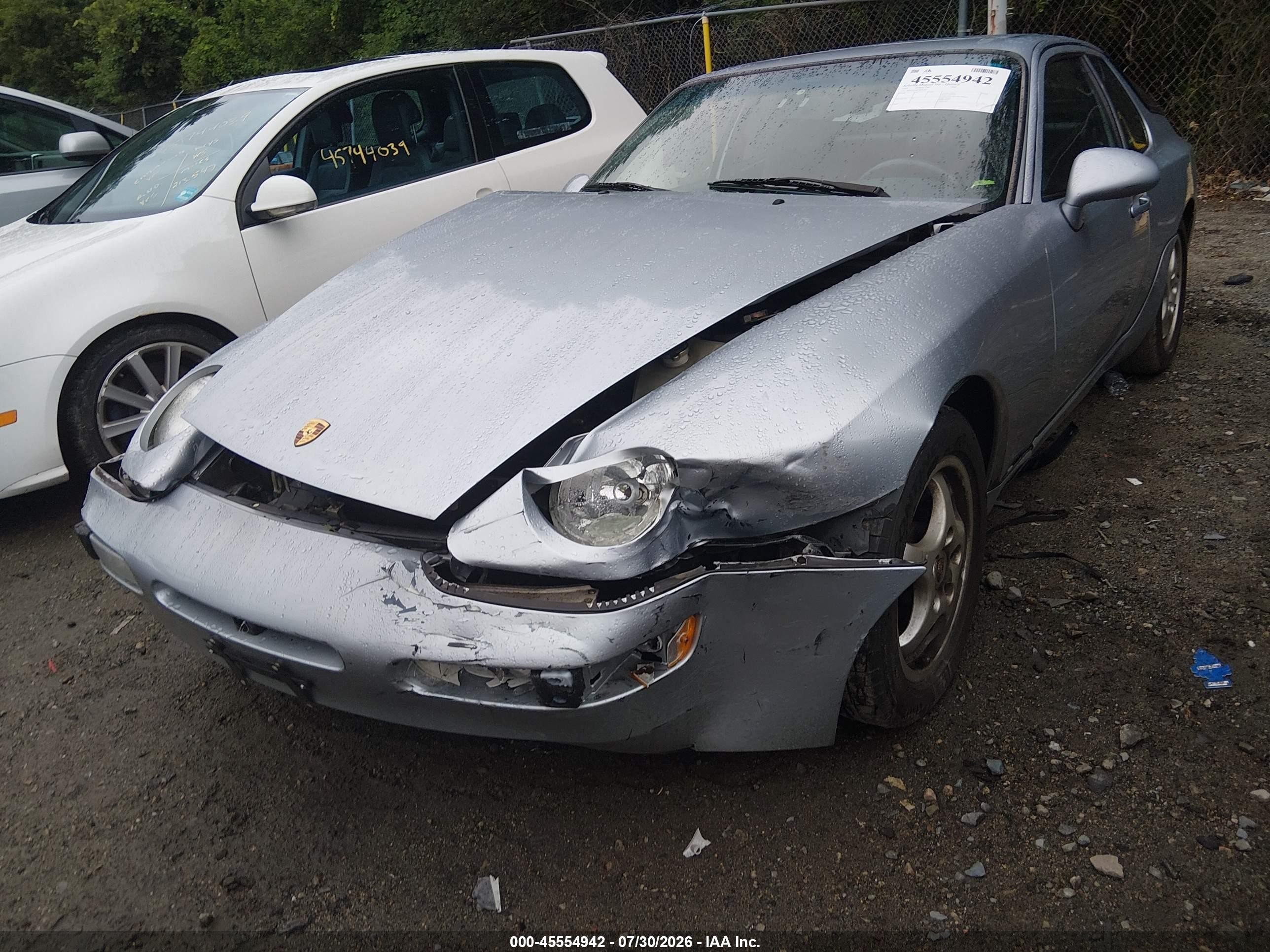 1995 Porsche 968   Silver vin: WP0AA296XSS820081