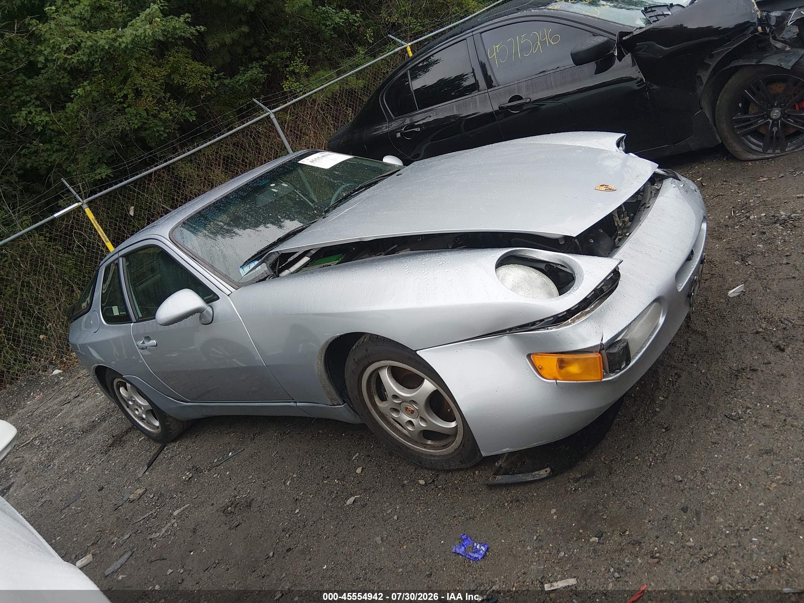 1995 Porsche 968   Silver vin: WP0AA296XSS820081