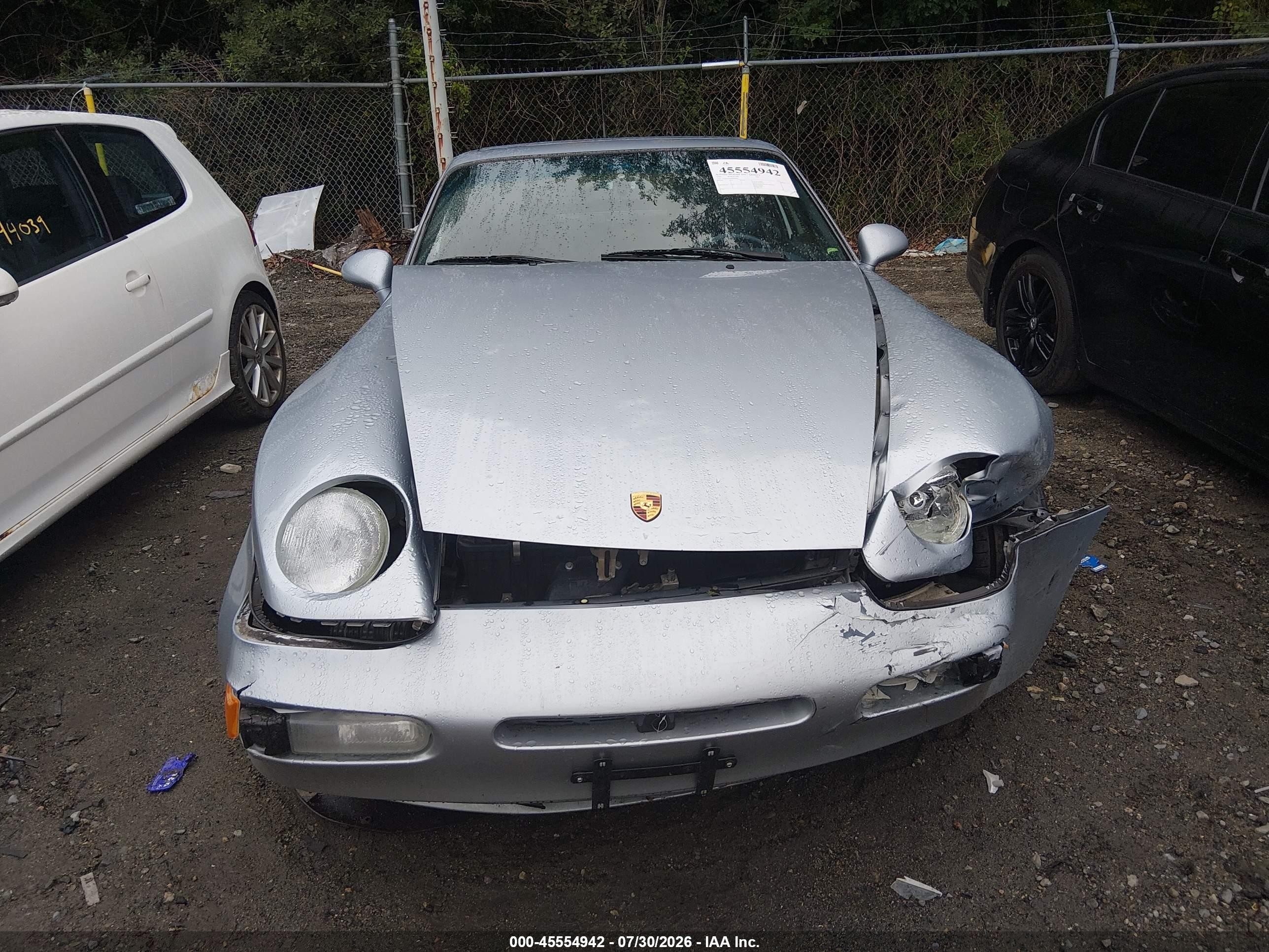 1995 Porsche 968   Silver vin: WP0AA296XSS820081