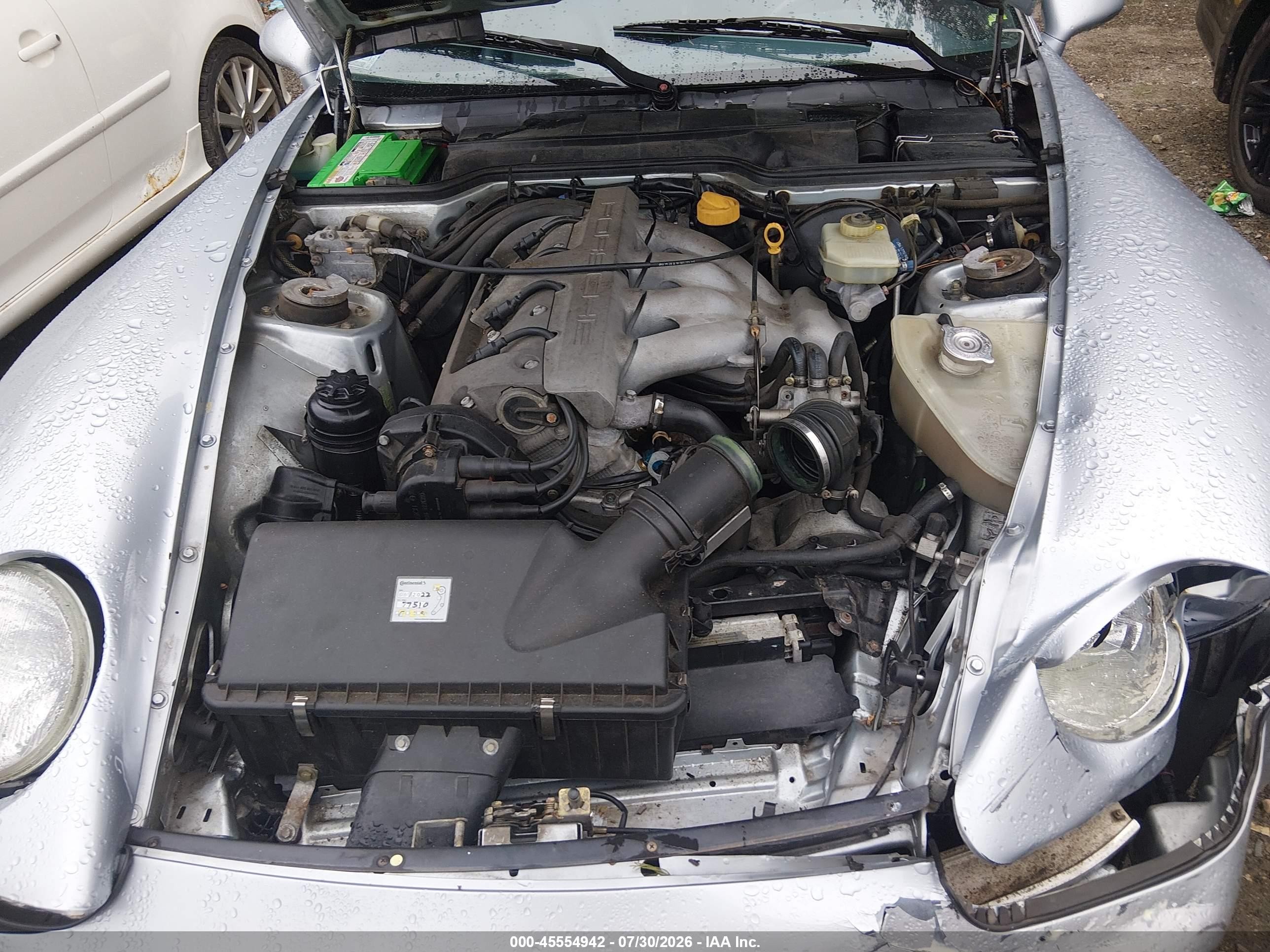 1995 Porsche 968   Silver vin: WP0AA296XSS820081