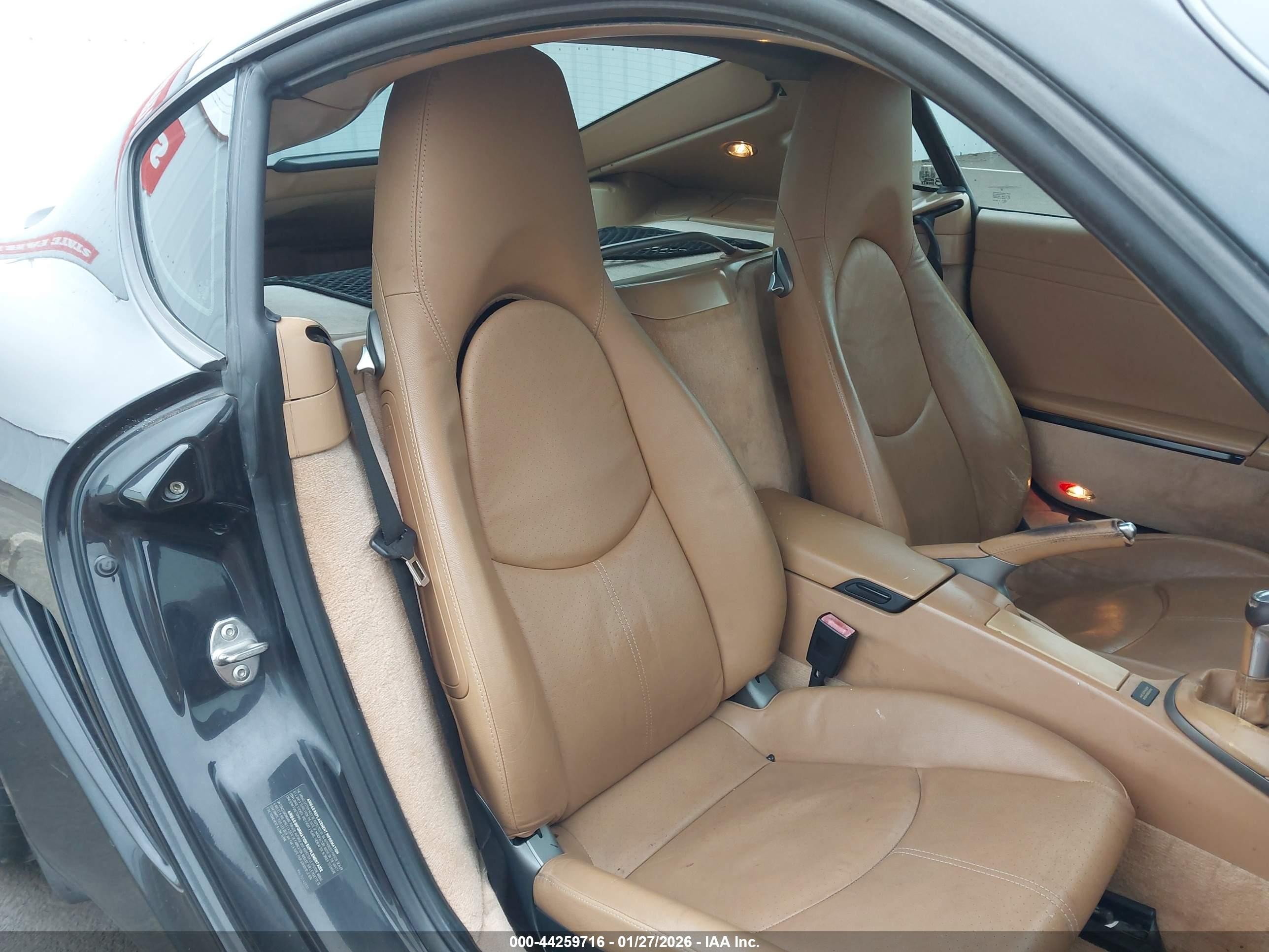 2007 Porsche Cayman   Черный vin: WP0AA29807U762253