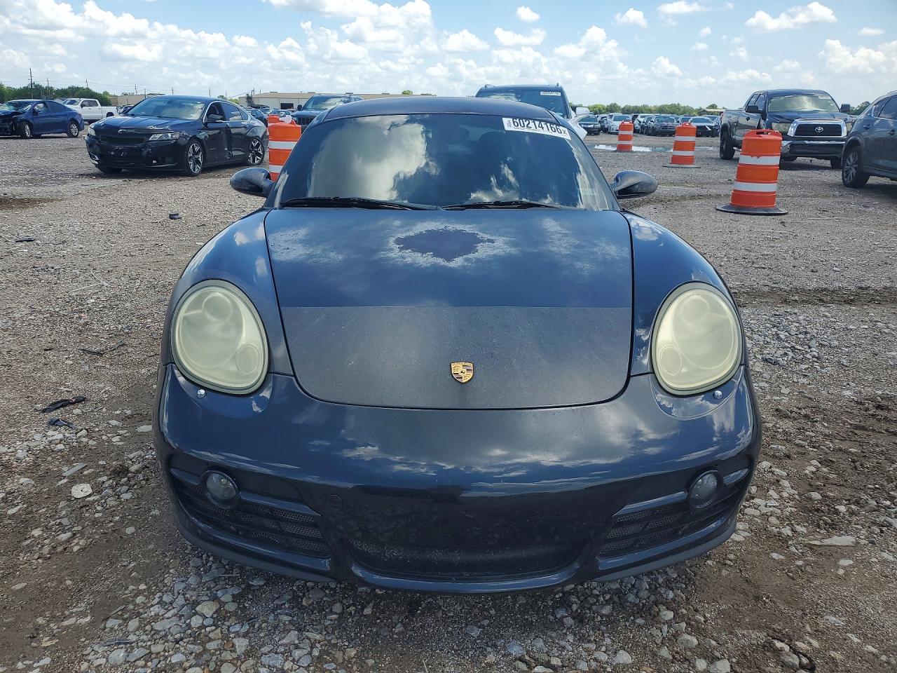 2007 Porsche Cayman Угольный vin: WP0AA29817U762276