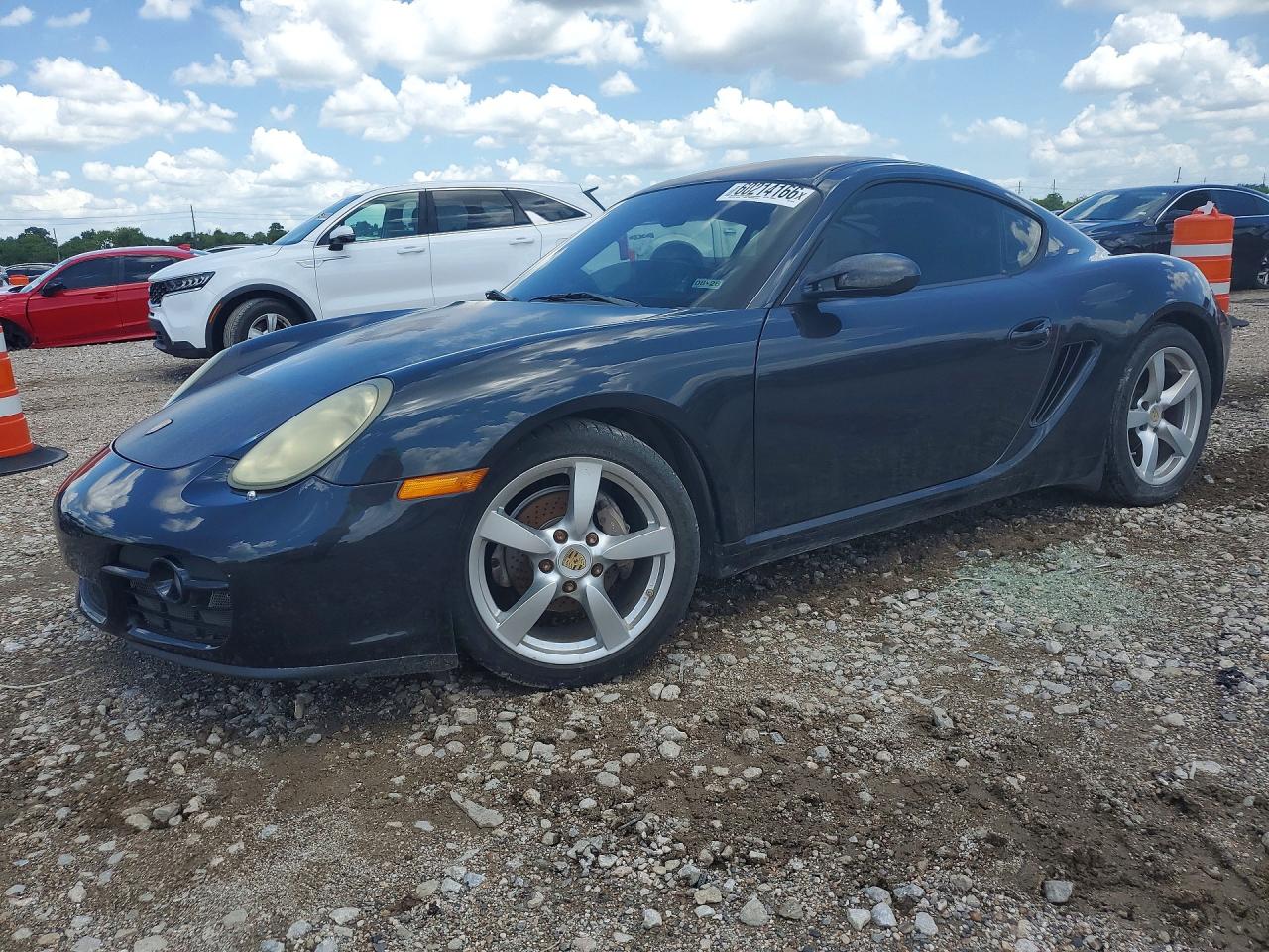 2007 Porsche Cayman Charcoal vin: WP0AA29817U762276