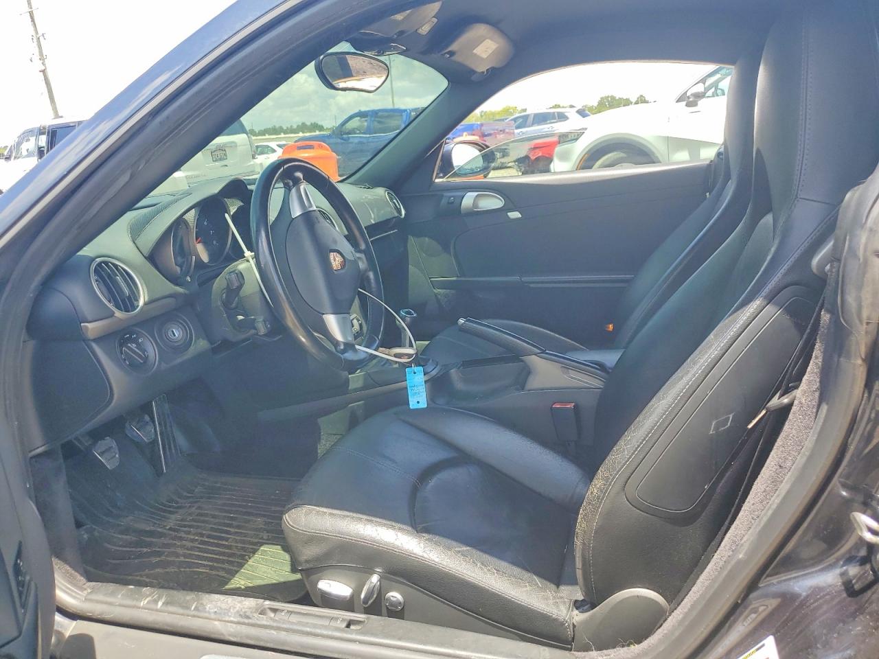 2007 Porsche Cayman Угольный vin: WP0AA29817U762276