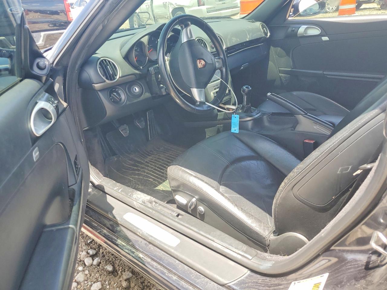 2007 Porsche Cayman Угольный vin: WP0AA29817U762276