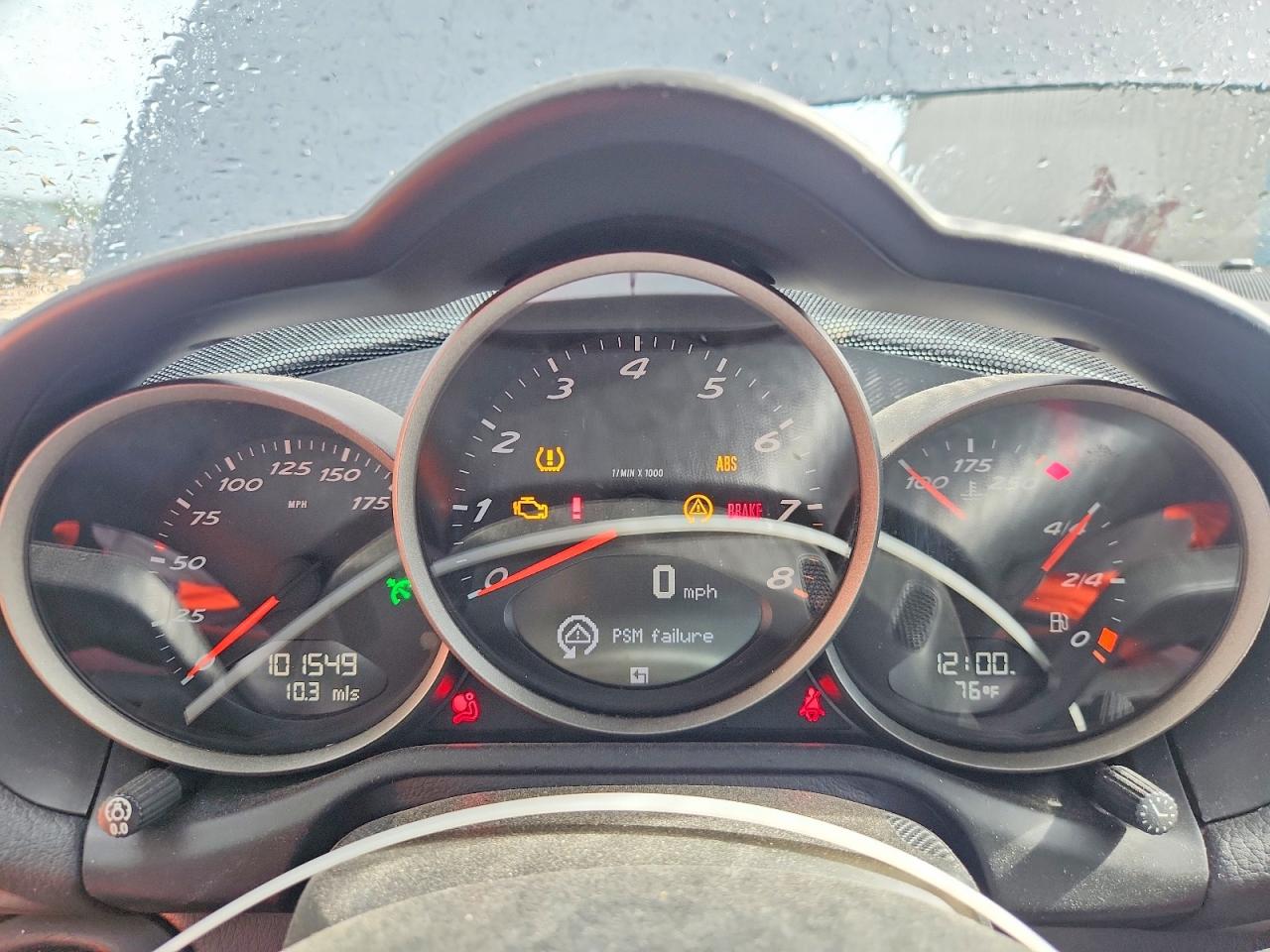 2007 Porsche Cayman Charcoal vin: WP0AA29817U762858
