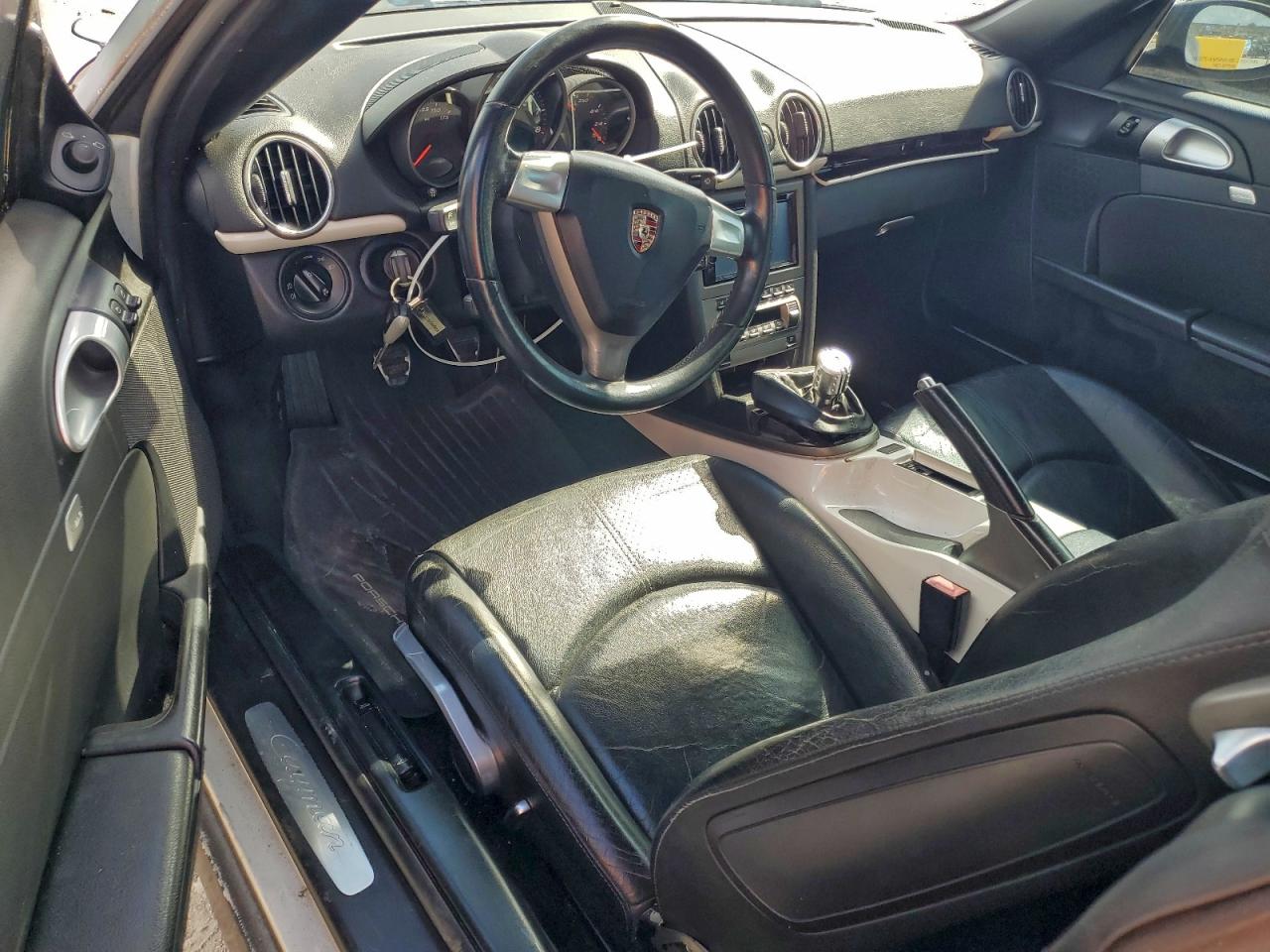 2007 Porsche Cayman Purple vin: WP0AA29837U761968