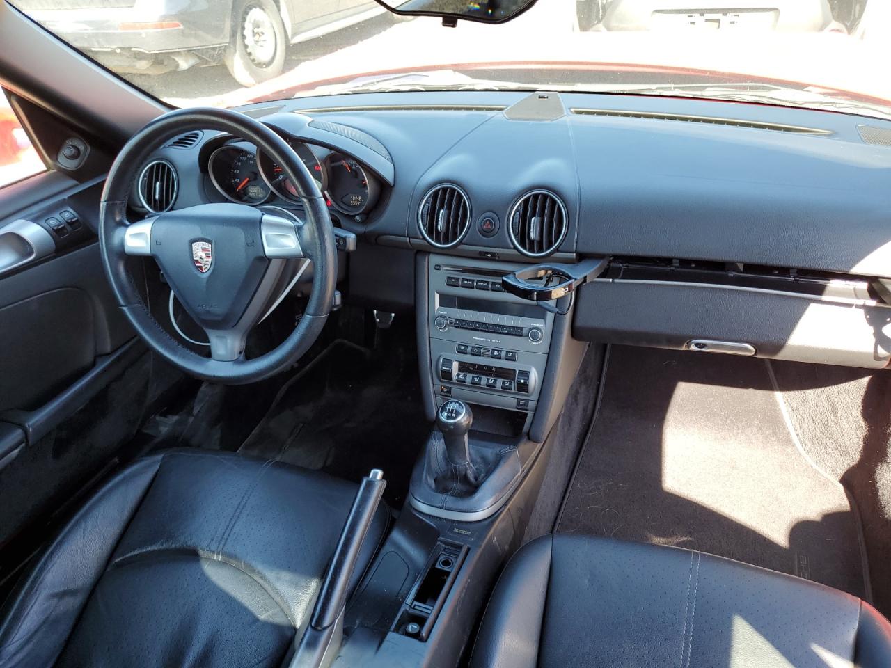 2008 Porsche Cayman Красный vin: WP0AA29888U760512