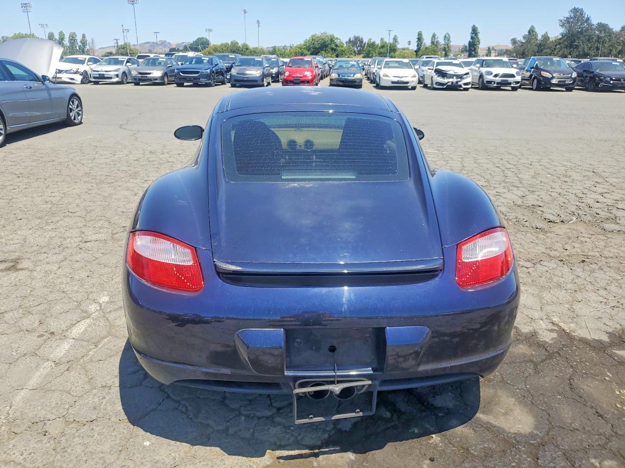 2008 Porsche Cayman Blue vin: WP0AA29888U761577