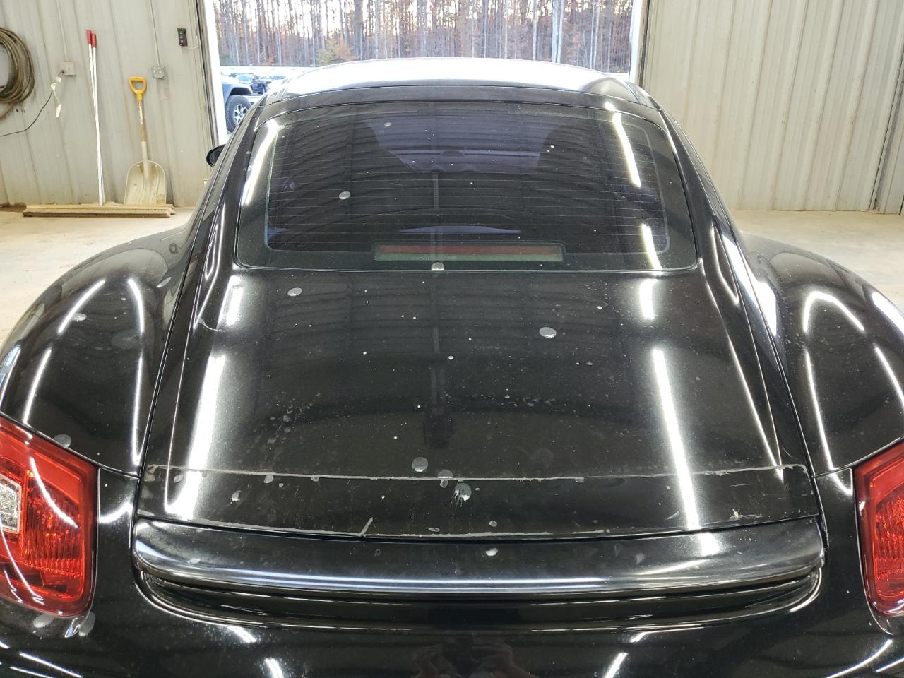2007 Porsche Cayman Black vin: WP0AA298X7U762065