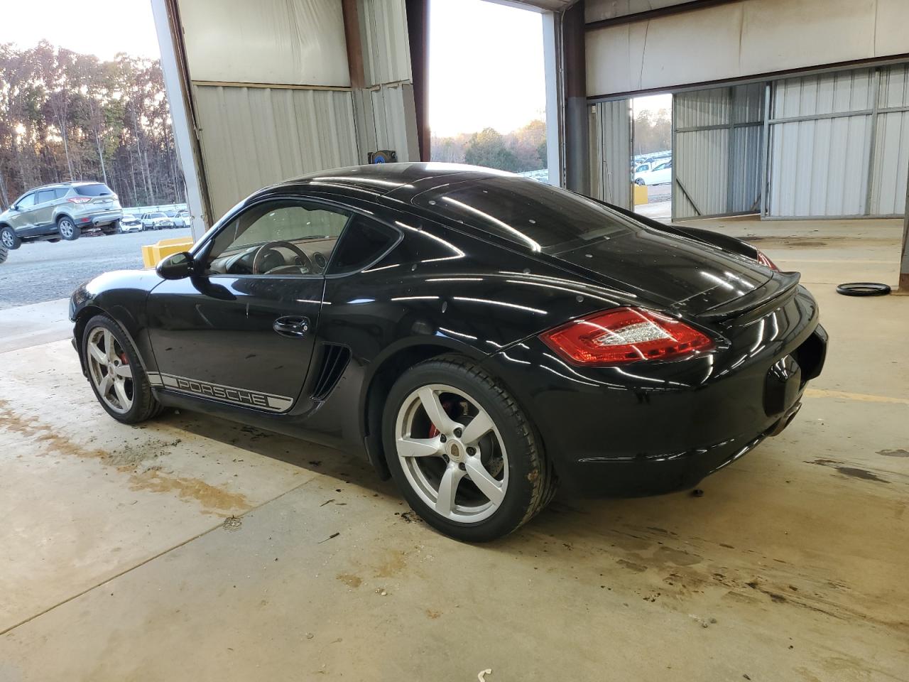 2007 Porsche Cayman Black vin: WP0AA298X7U762065