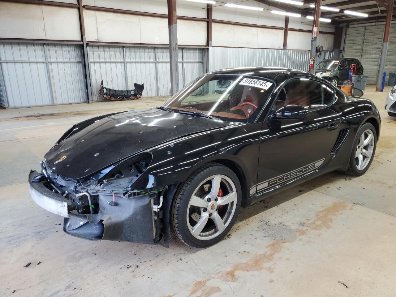 2007 Porsche Cayman Black vin: WP0AA298X7U762065