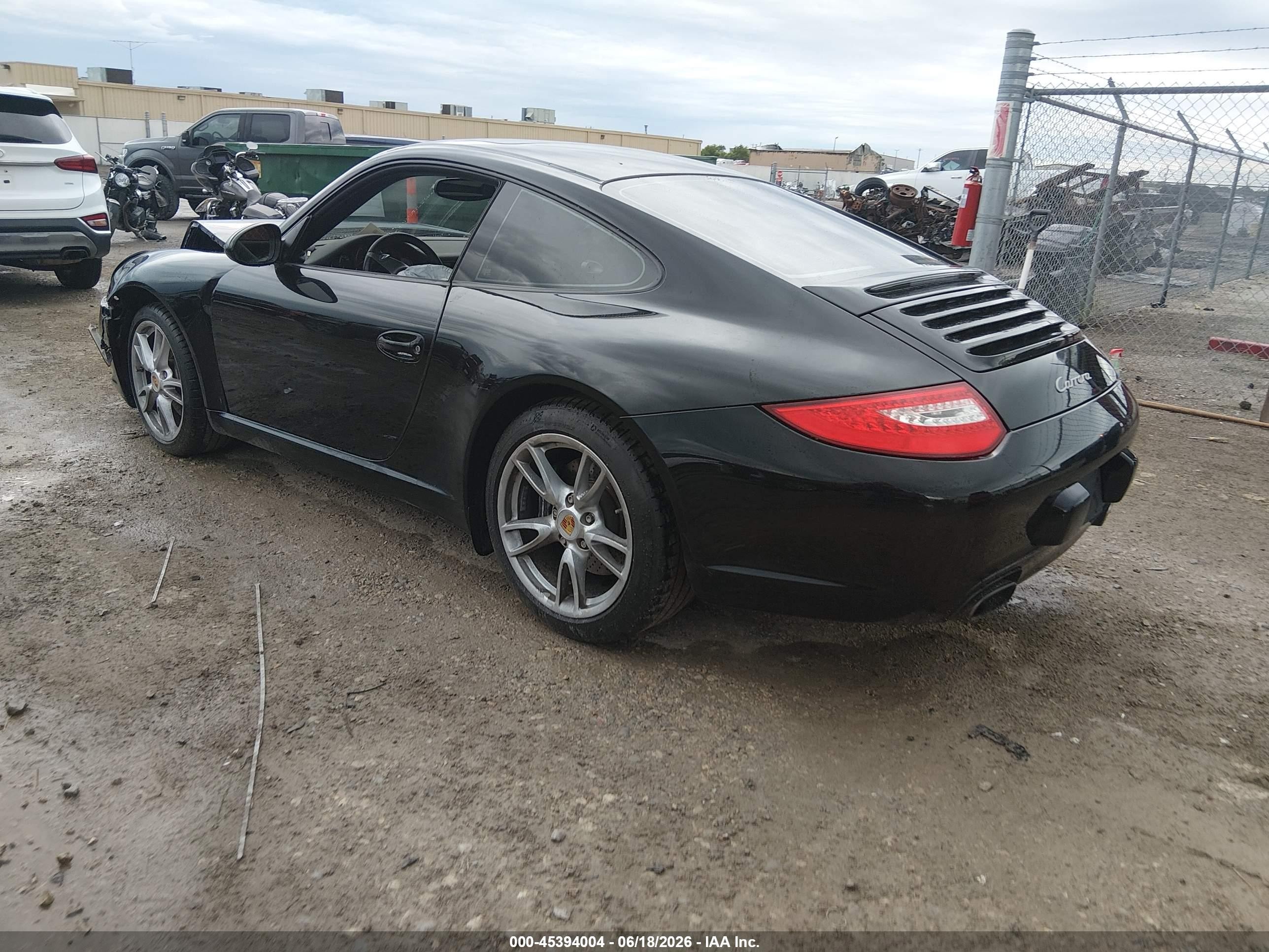 2009 Porsche 911 Carrera Black vin: WP0AA29909S707082