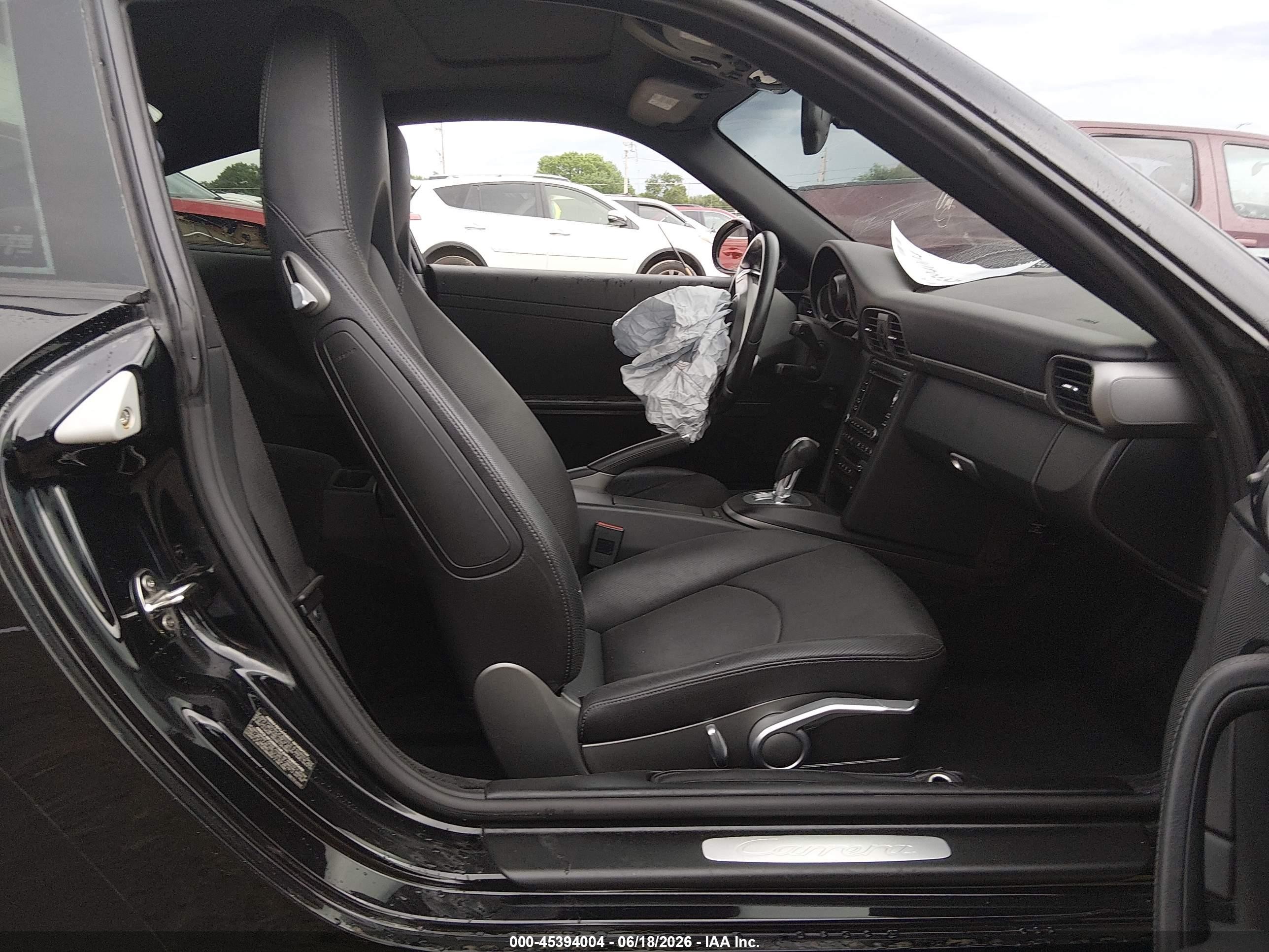 2009 Porsche 911 Carrera Black vin: WP0AA29909S707082