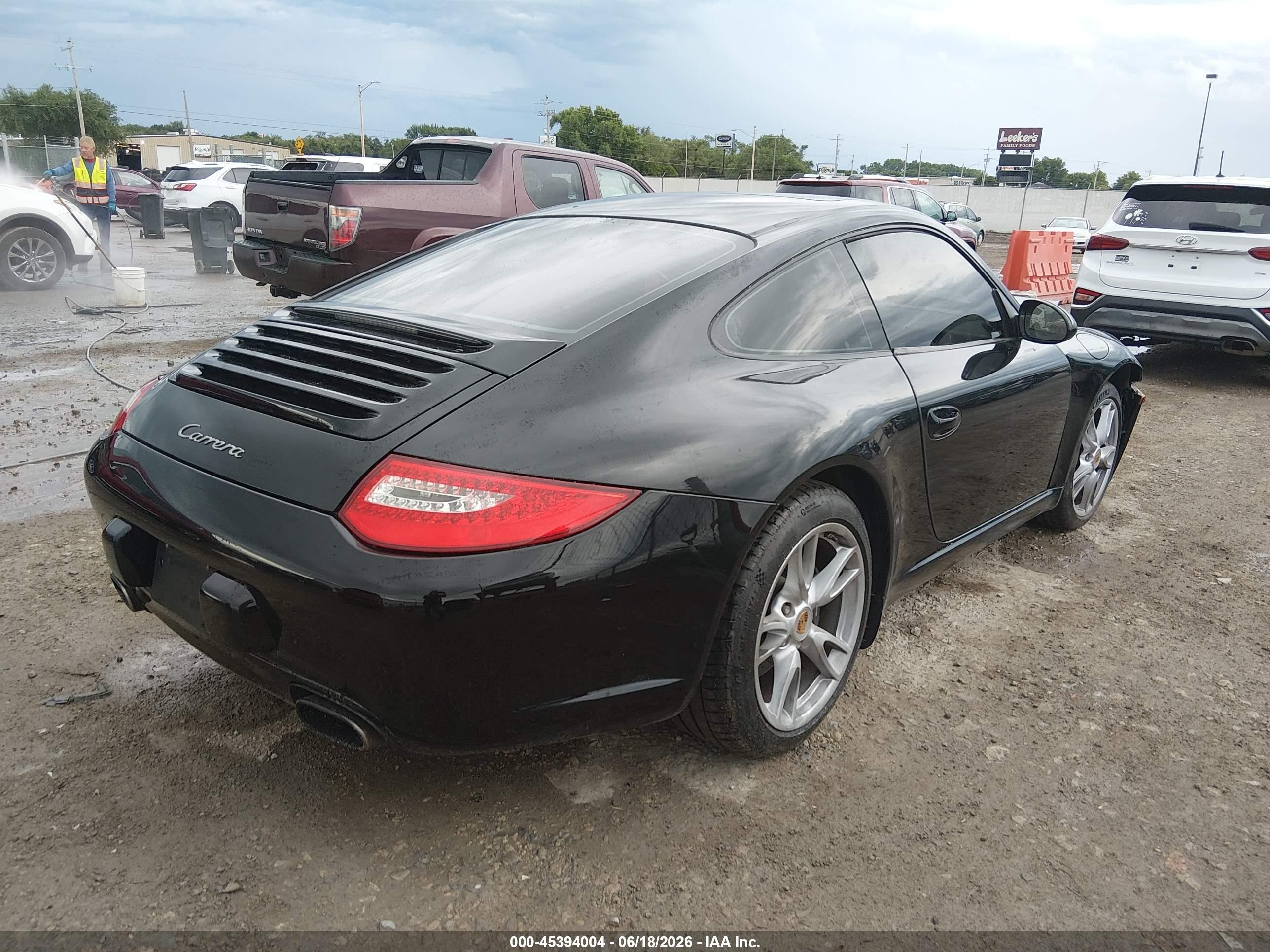2009 Porsche 911 Carrera Black vin: WP0AA29909S707082