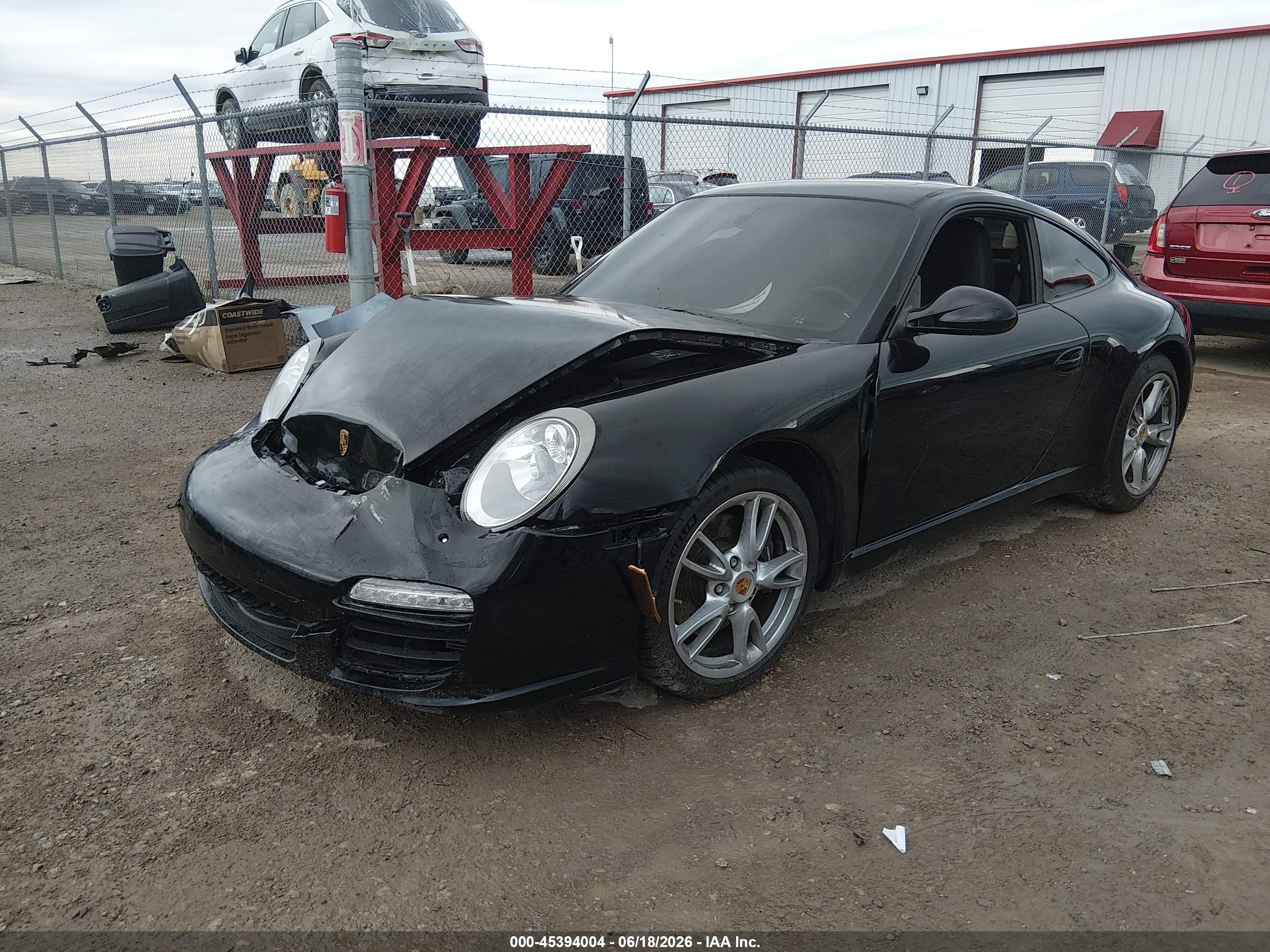 2009 Porsche 911 Carrera Black vin: WP0AA29909S707082
