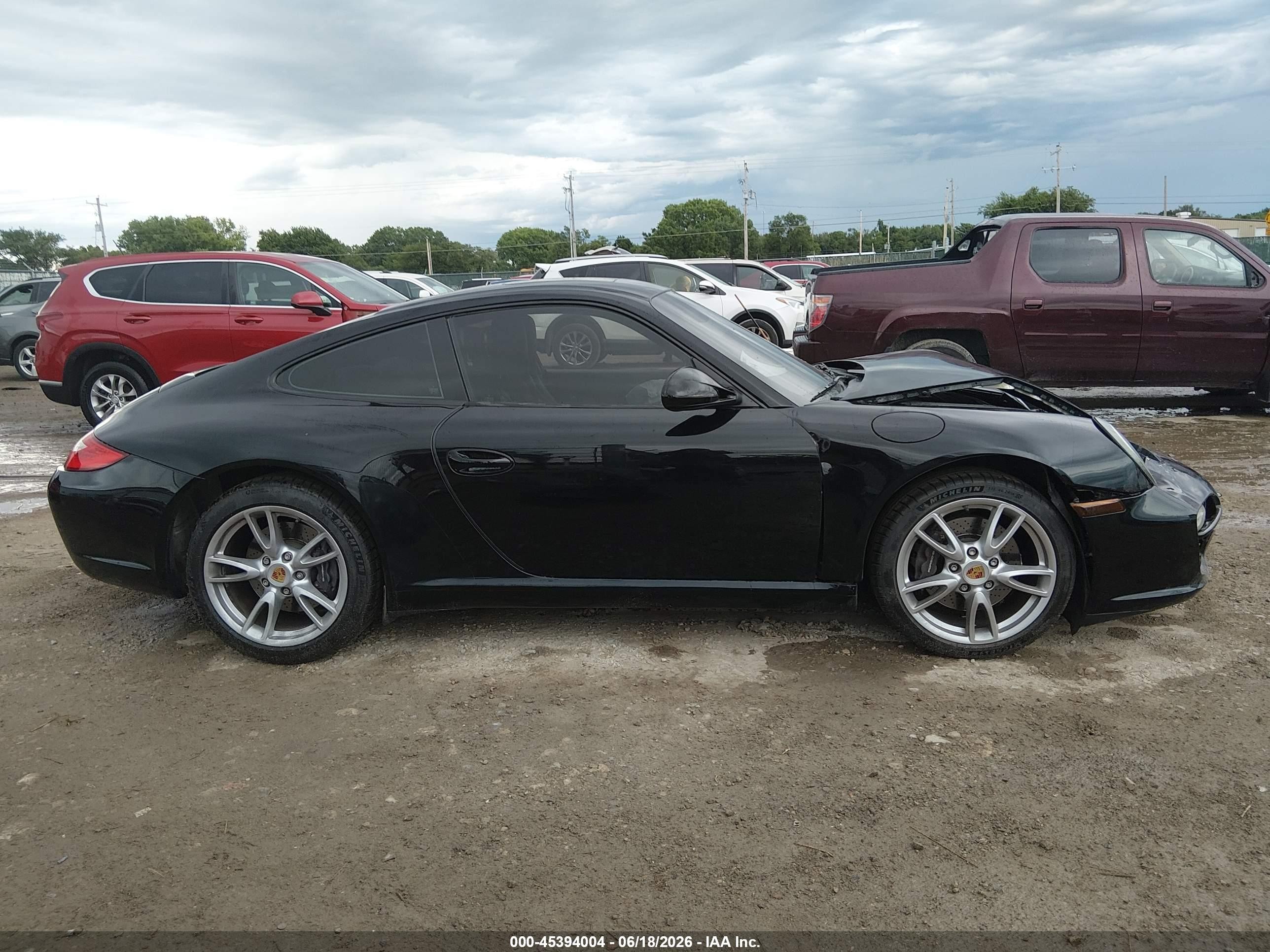 2009 Porsche 911 Carrera Black vin: WP0AA29909S707082