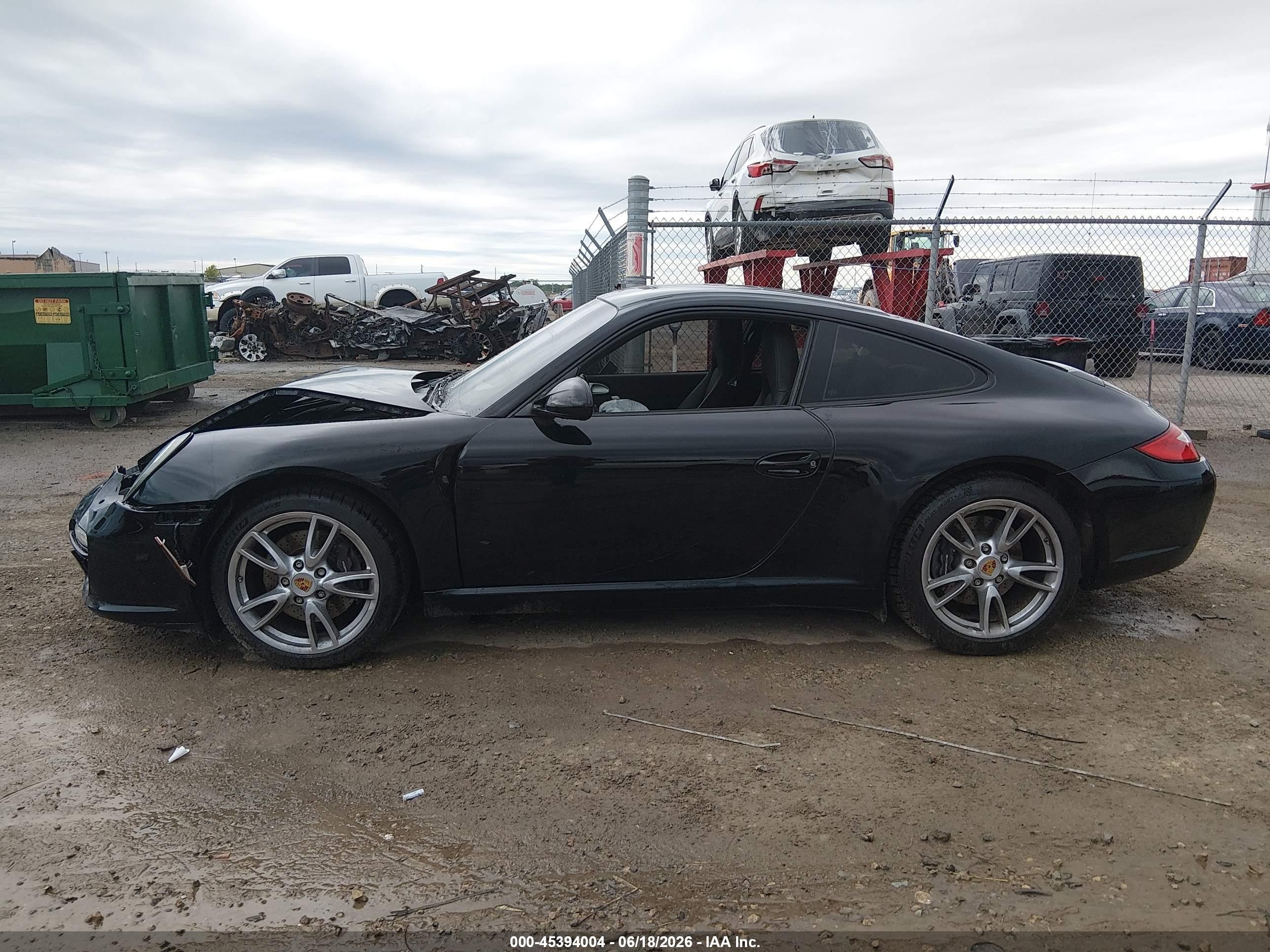 2009 Porsche 911 Carrera Black vin: WP0AA29909S707082