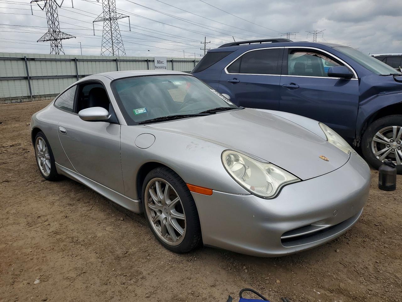 2003 Porsche 911 Carrera 2 Silver vin: WP0AA29913S622632