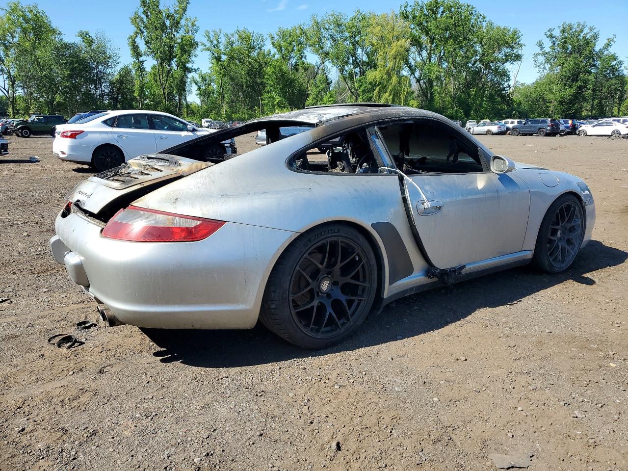 2006 Porsche 911 New Generation Carrera Silver vin: WP0AA29916S715476