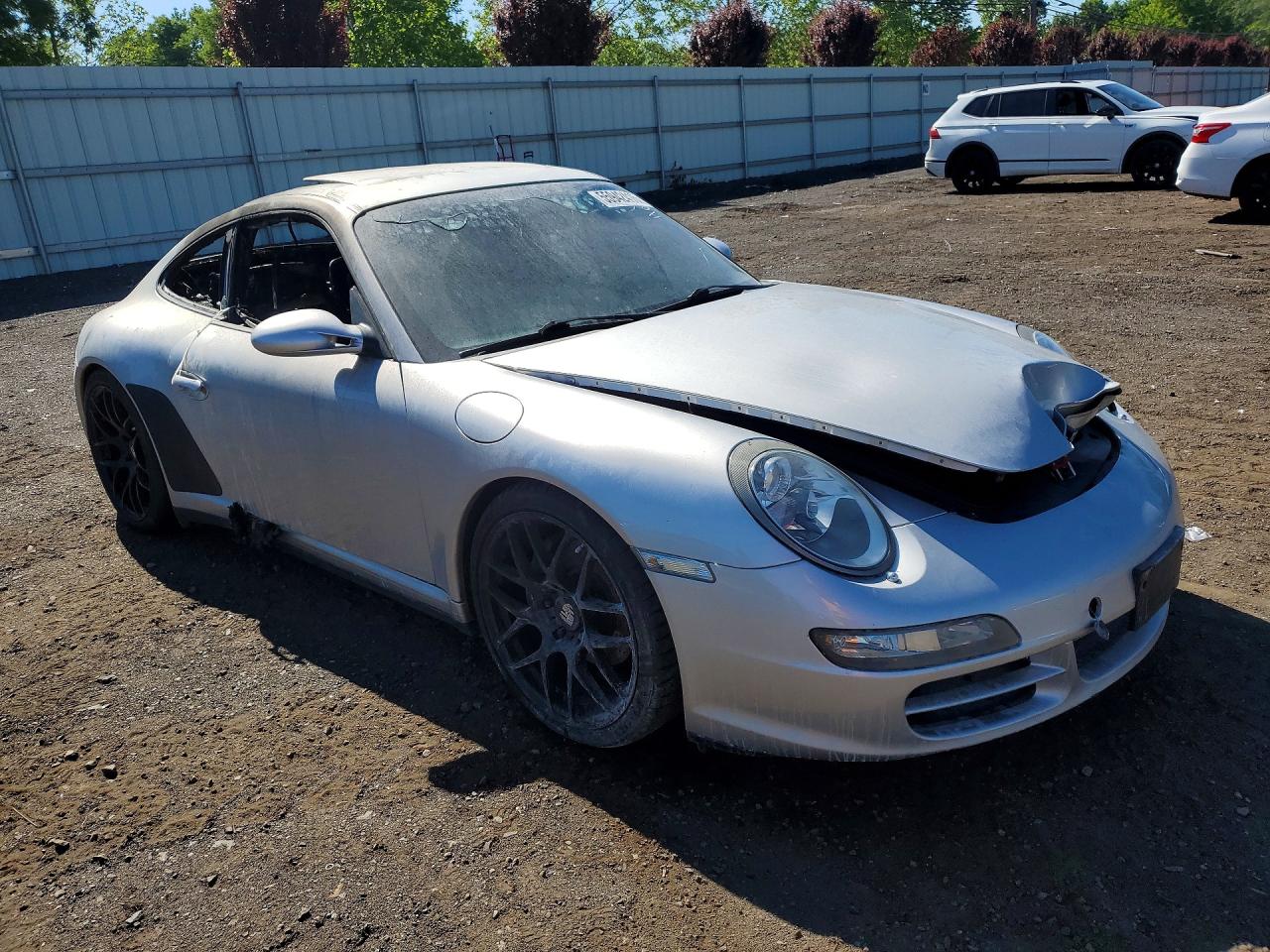 2006 Porsche 911 New Generation Carrera Silver vin: WP0AA29916S715476