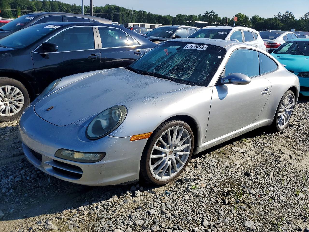 2005 Porsche 911 New Generation Carrera Silver vin: WP0AA29925S716201