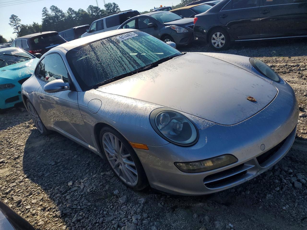 2005 Porsche 911 New Generation Carrera Silver vin: WP0AA29925S716201