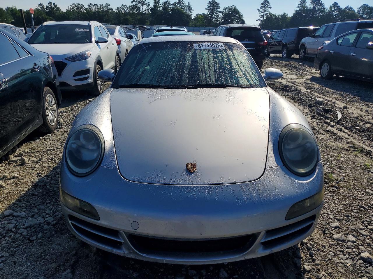 2005 Porsche 911 New Generation Carrera Silver vin: WP0AA29925S716201