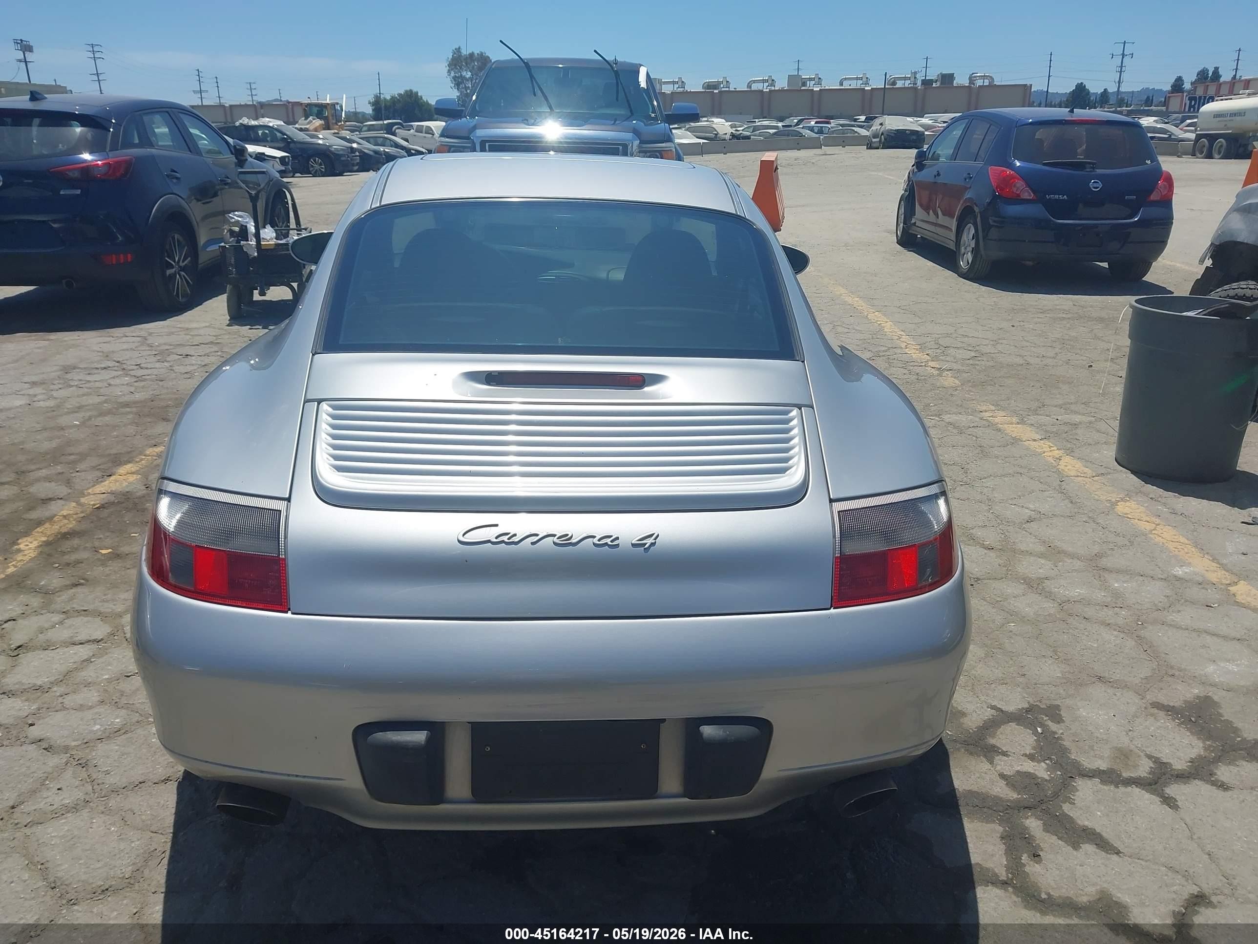 1999 Porsche 911 Carrera/carrera 4/carrera Tiptronic Silver vin: WP0AA2992XS627215
