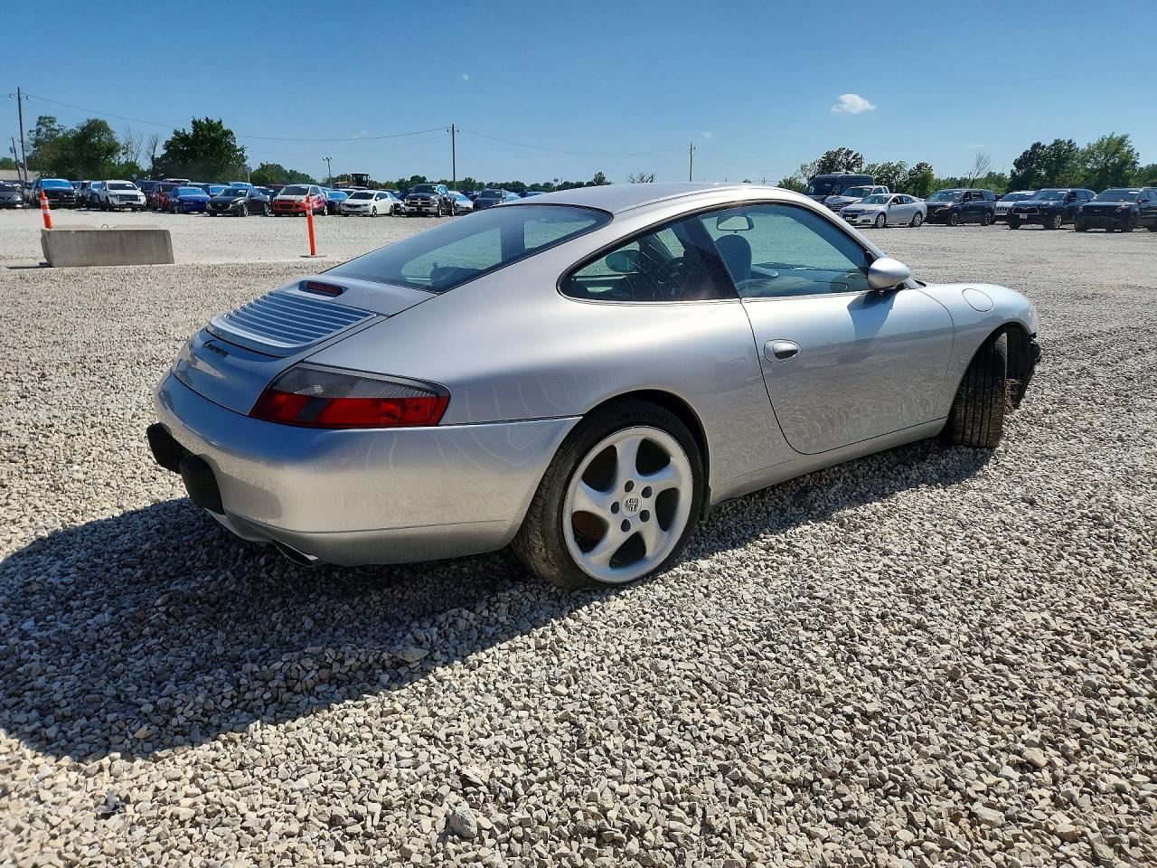 2000 Porsche 911 Carrera 2 Silver vin: WP0AA2992YS622114