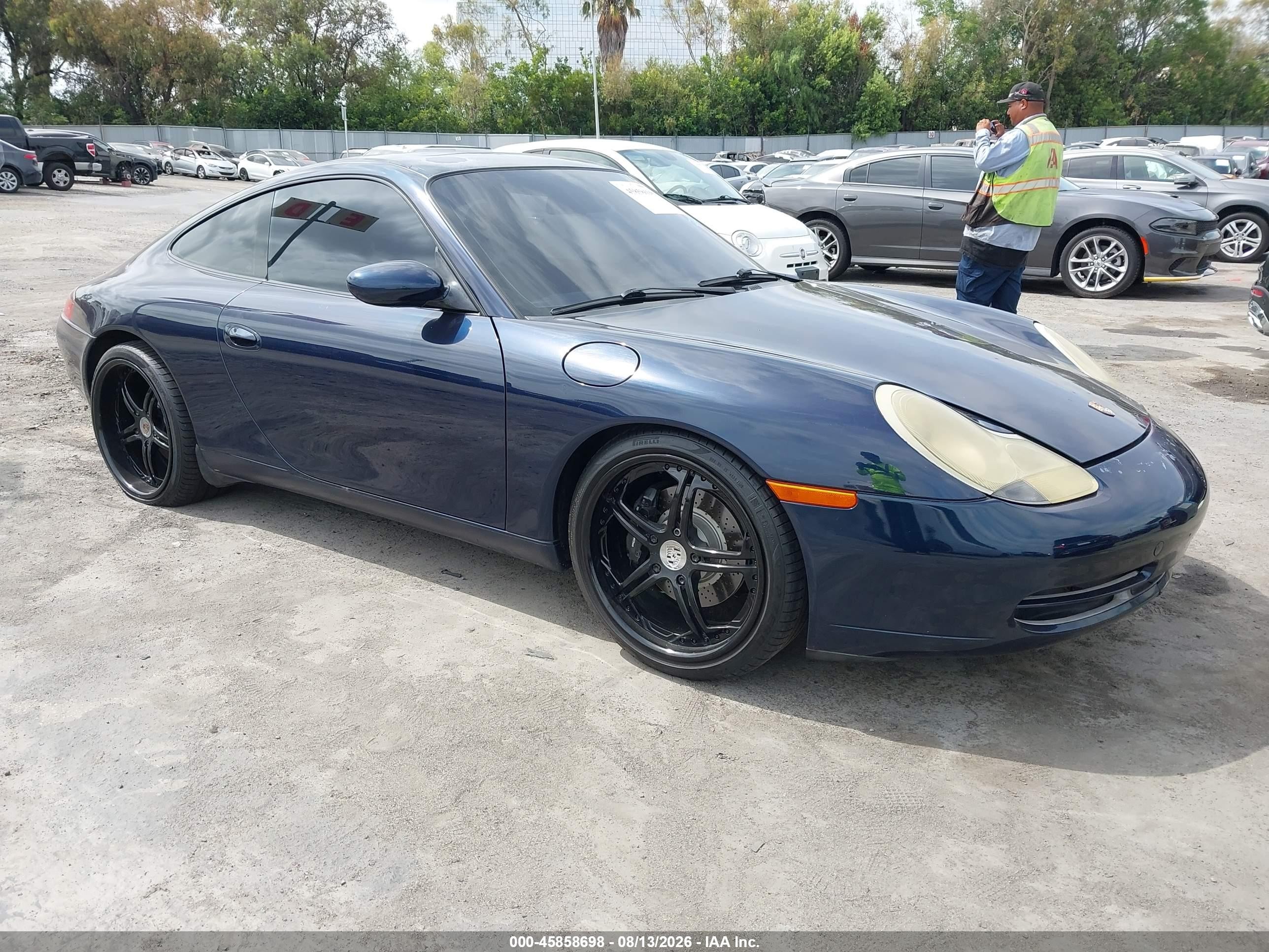 2000 Porsche 911 Carrera/carrera 4 Dark Blue vin: WP0AA2993YS622154