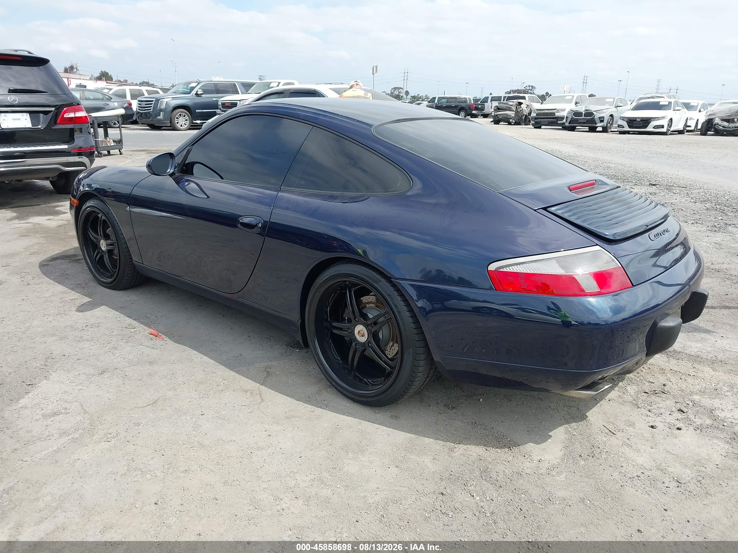 2000 Porsche 911 Carrera/carrera 4 Dark Blue vin: WP0AA2993YS622154