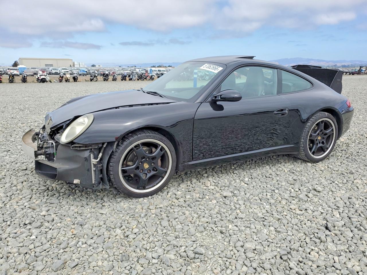 2007 Porsche 911 New Generation Carrera Black vin: WP0AA29947S710581